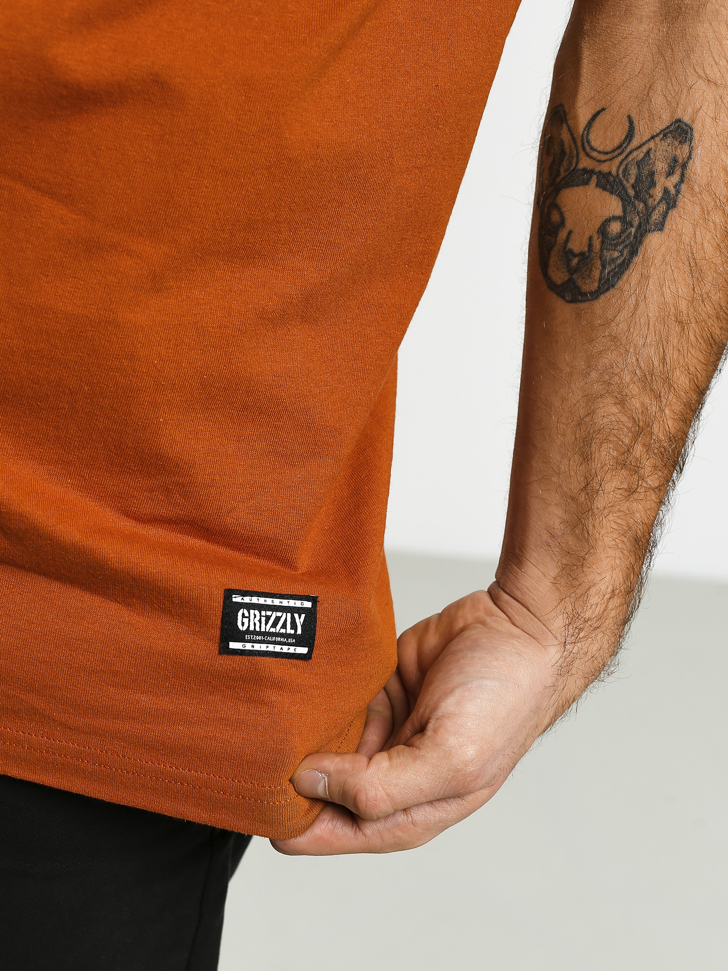 T-shirt Grizzly Griptape Grizzly Ridge Pocket (sienna)