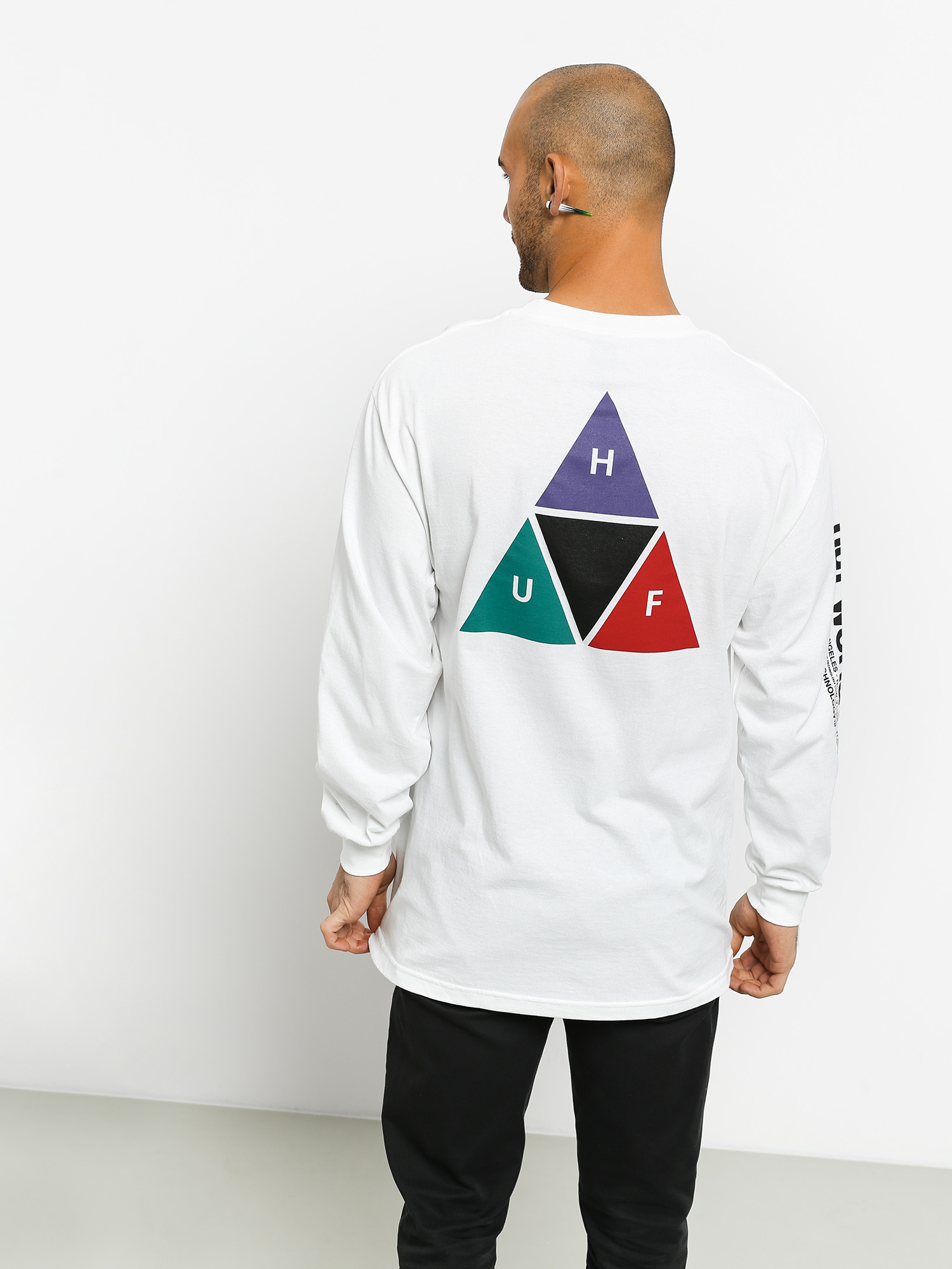 Longsleeve HUF Prism (white)