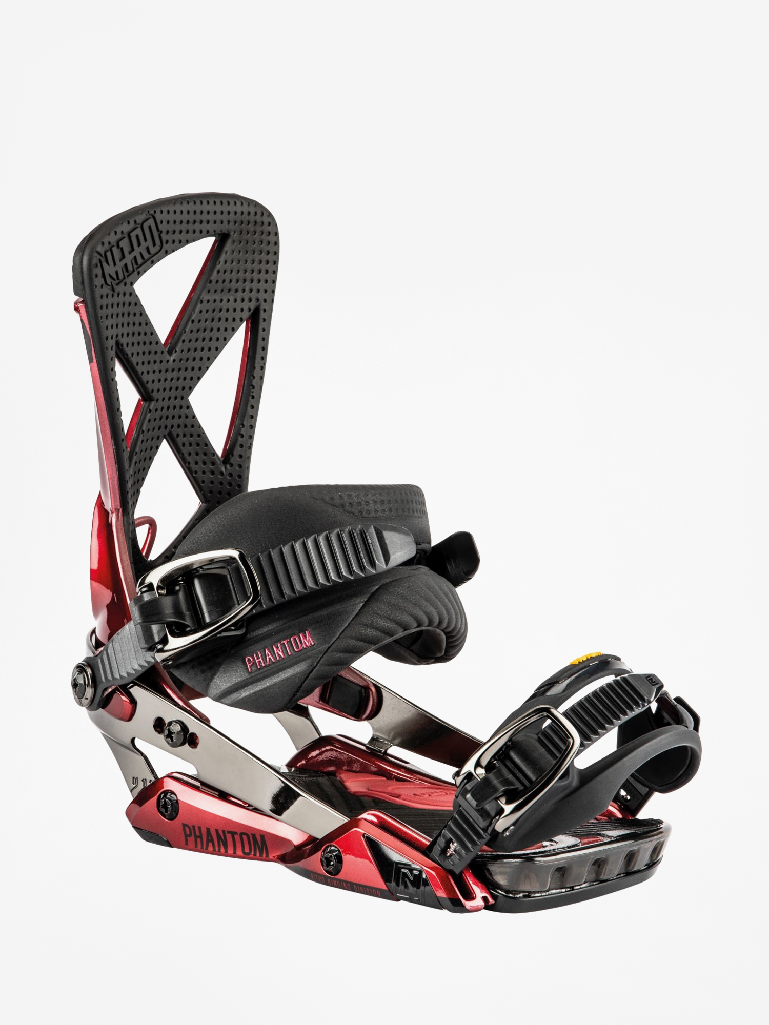 Męskie Wiązania snowboardowe Nitro Phantom (candy apple)