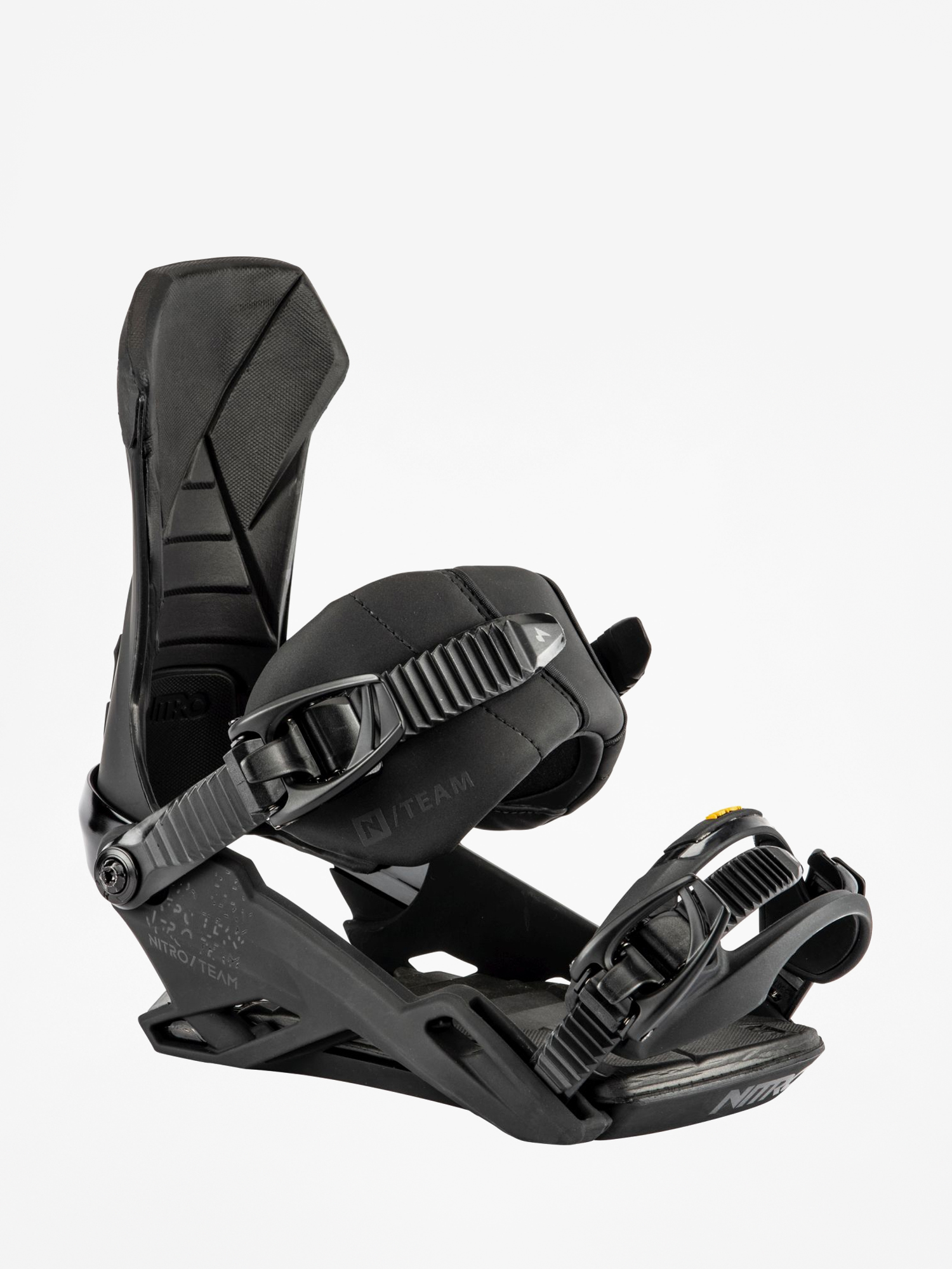 Męskie Wiązania snowboardowe Nitro Team (ultra black)