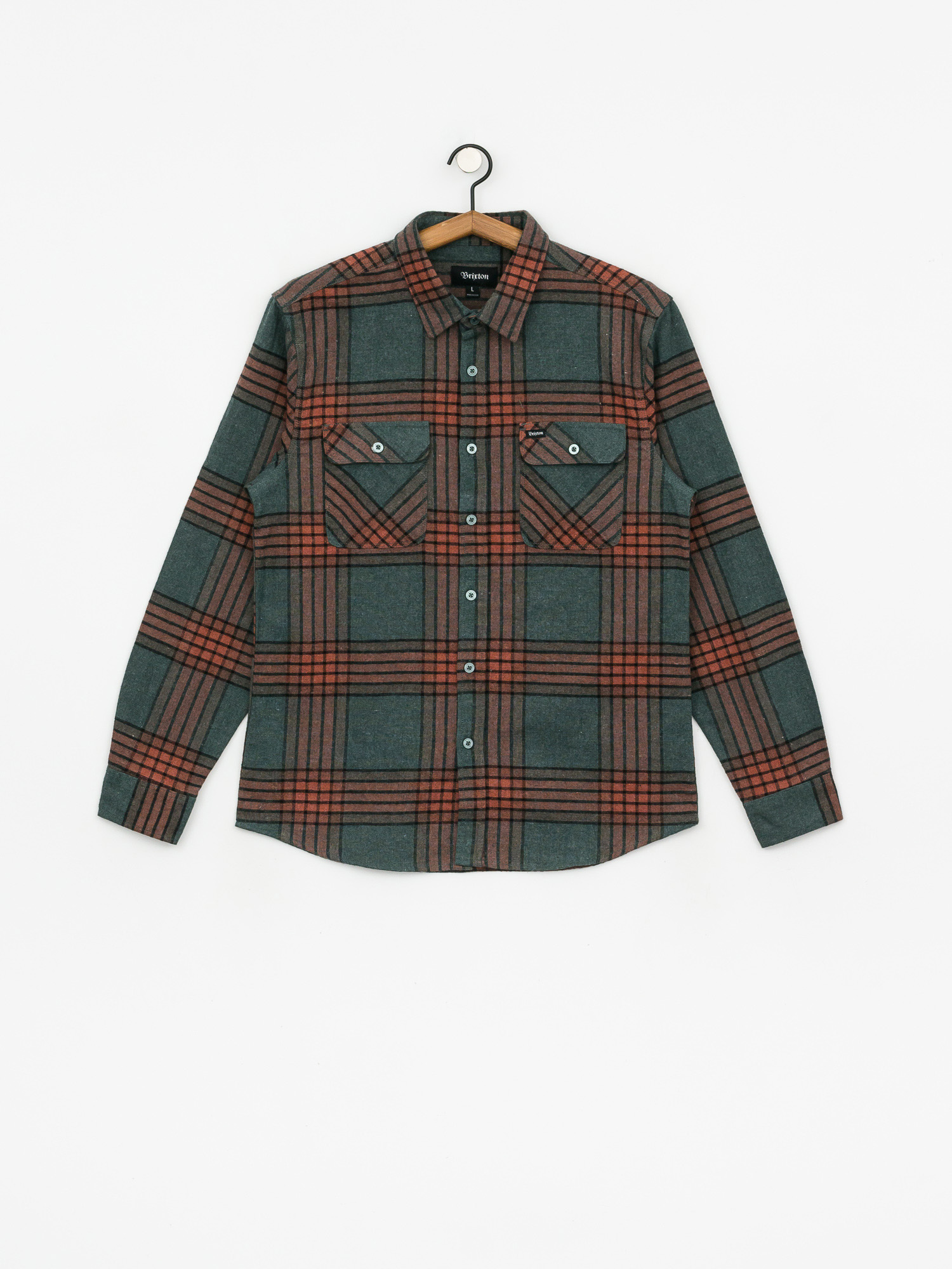 Koszula Brixton Bowery Flannel Ls (blue haze)