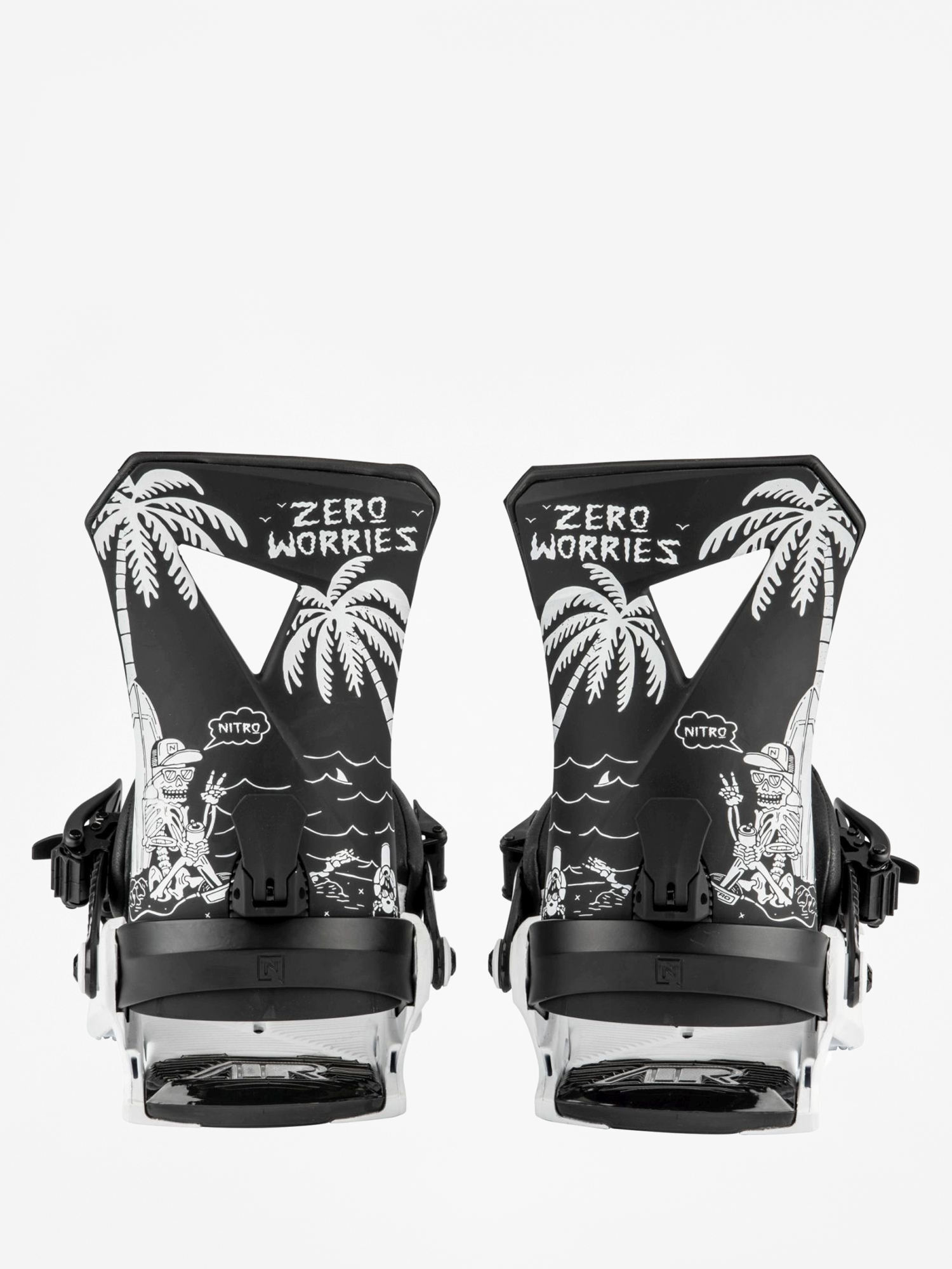 Męskie Wiązania snowboardowe Nitro Zero (zero worries ii)