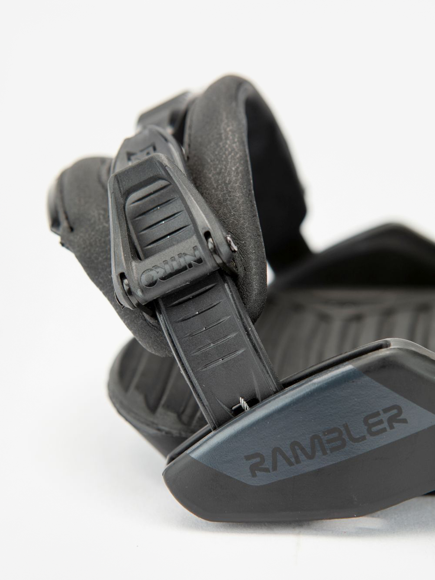 Męskie Wiązania snowboardowe Nitro Rambler (ultra black)