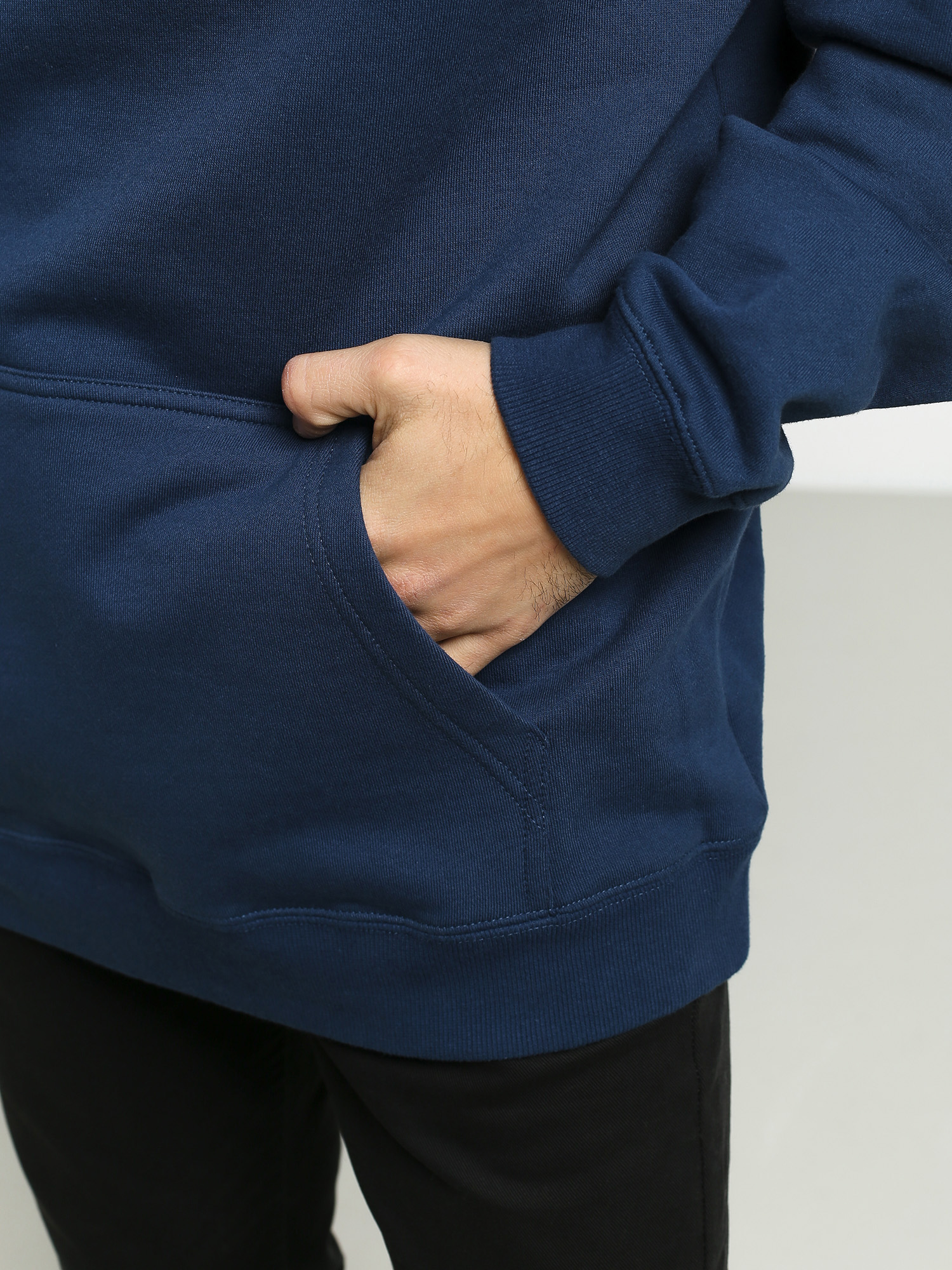 Bluza z kapturem Stussy Basic Stussy HD (navy)