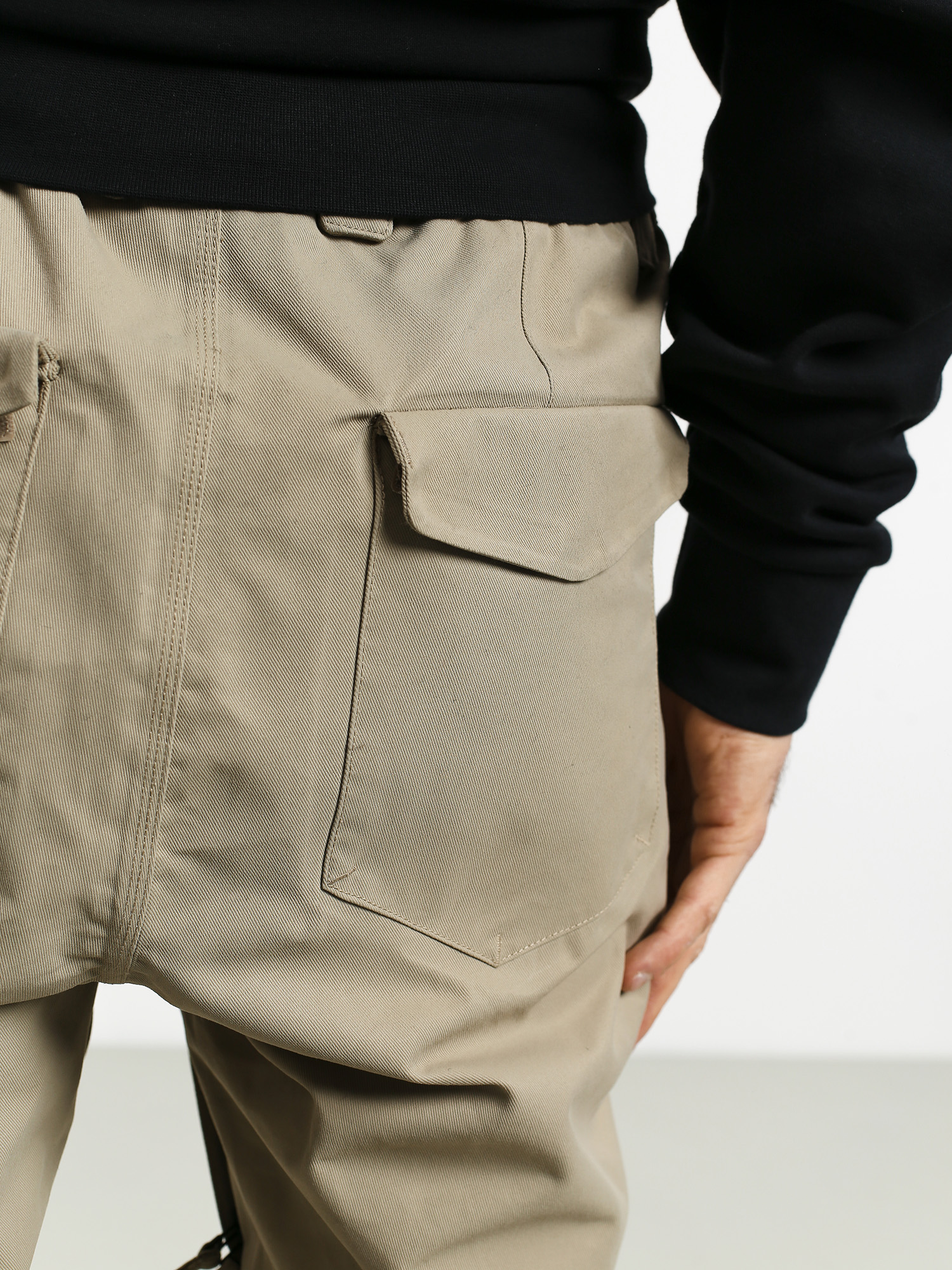 Męskie Spodnie snowboardowe ThirtyTwo Wooderson (stone)