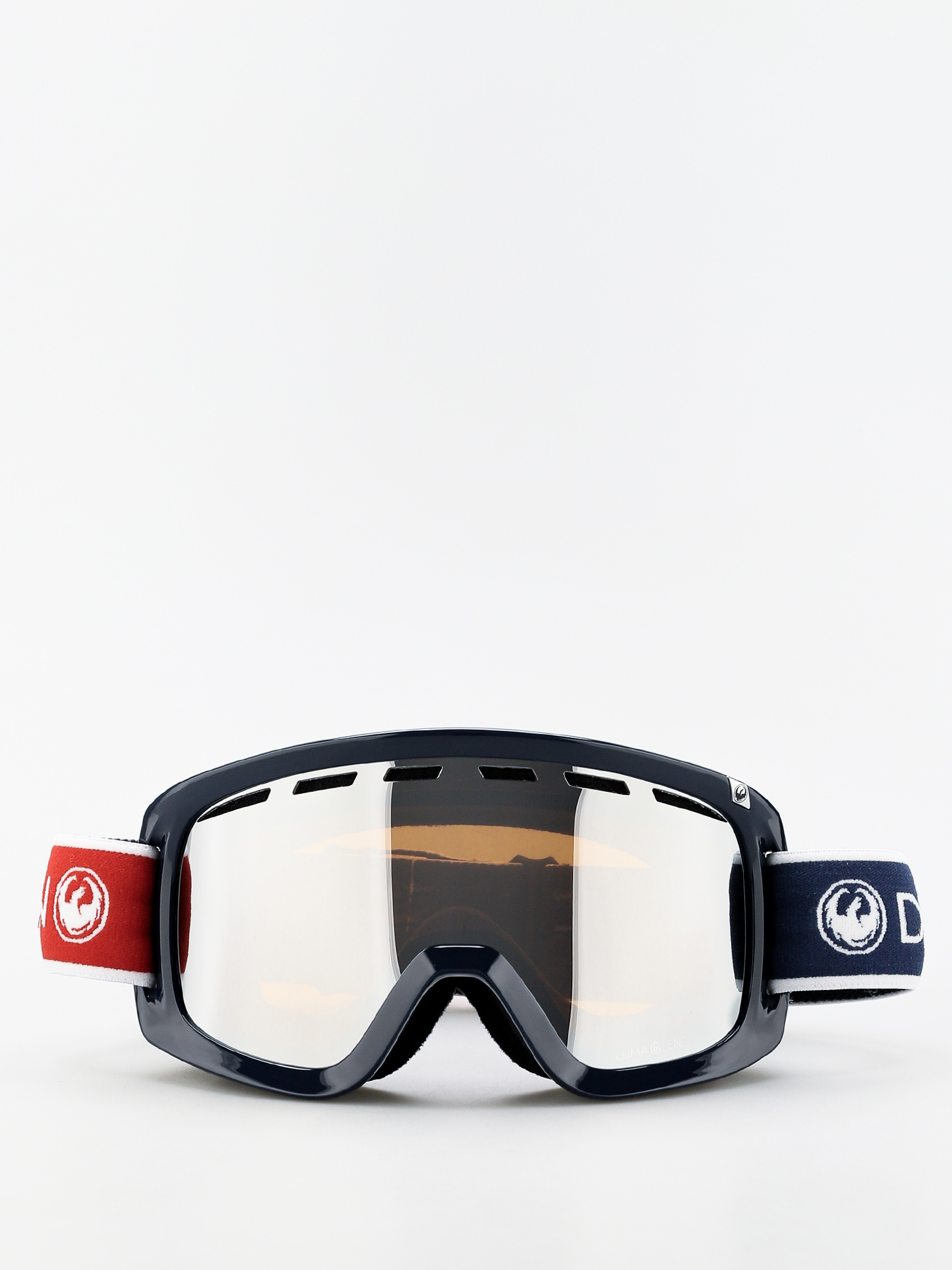 Gogle Dragon D1OTG (designer/lumalens silver ion/lumalens flash blue)