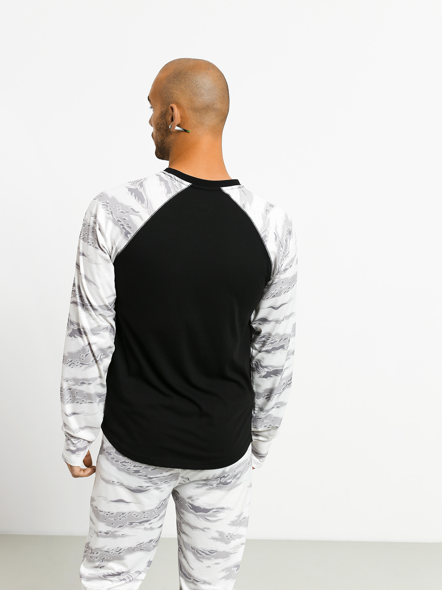 Longsleeve aktywny ThirtyTwo Ridelite (white/camo)