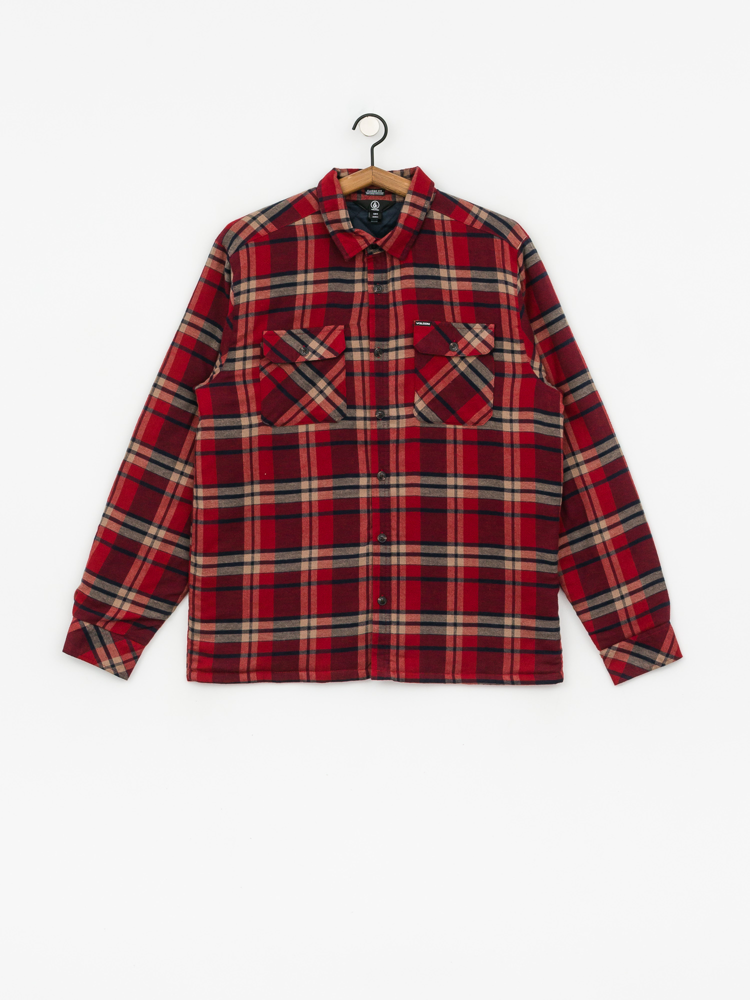 Koszula Volcom Belgrade Ls (deep red)