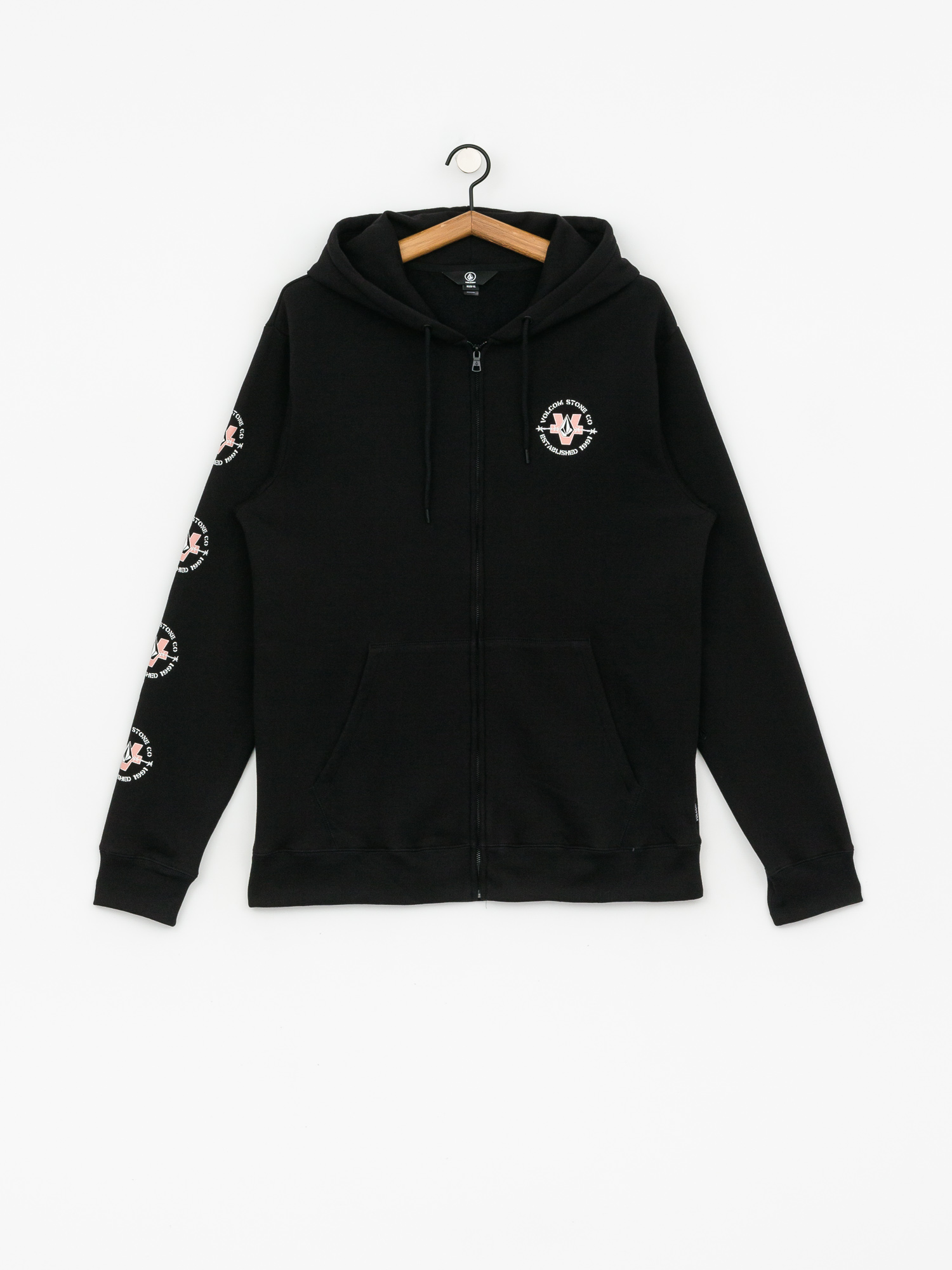 Bluza Volcom Supply Stone Zip (black)