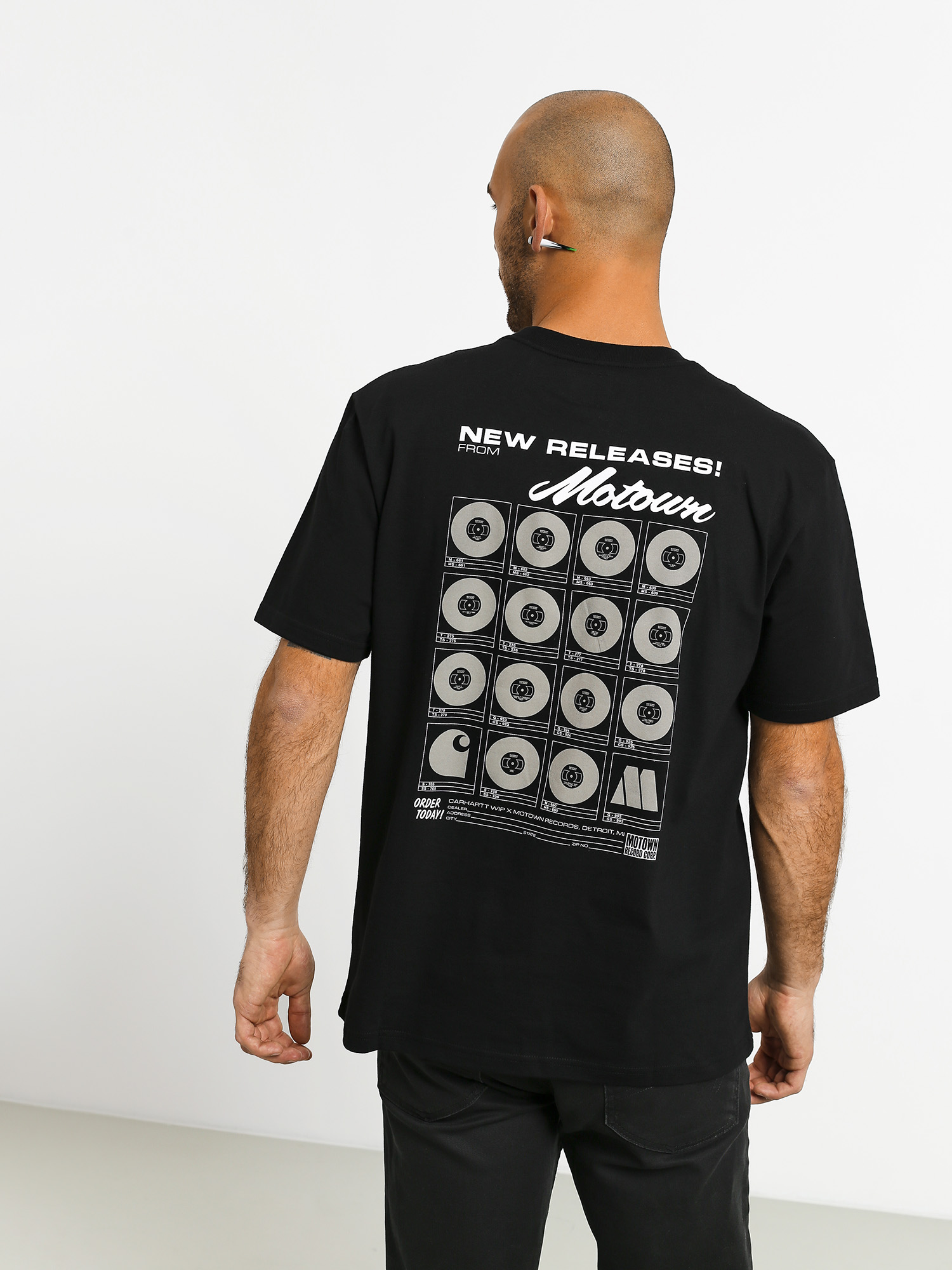 T-shirt Carhartt WIP Motown Orderform (black)