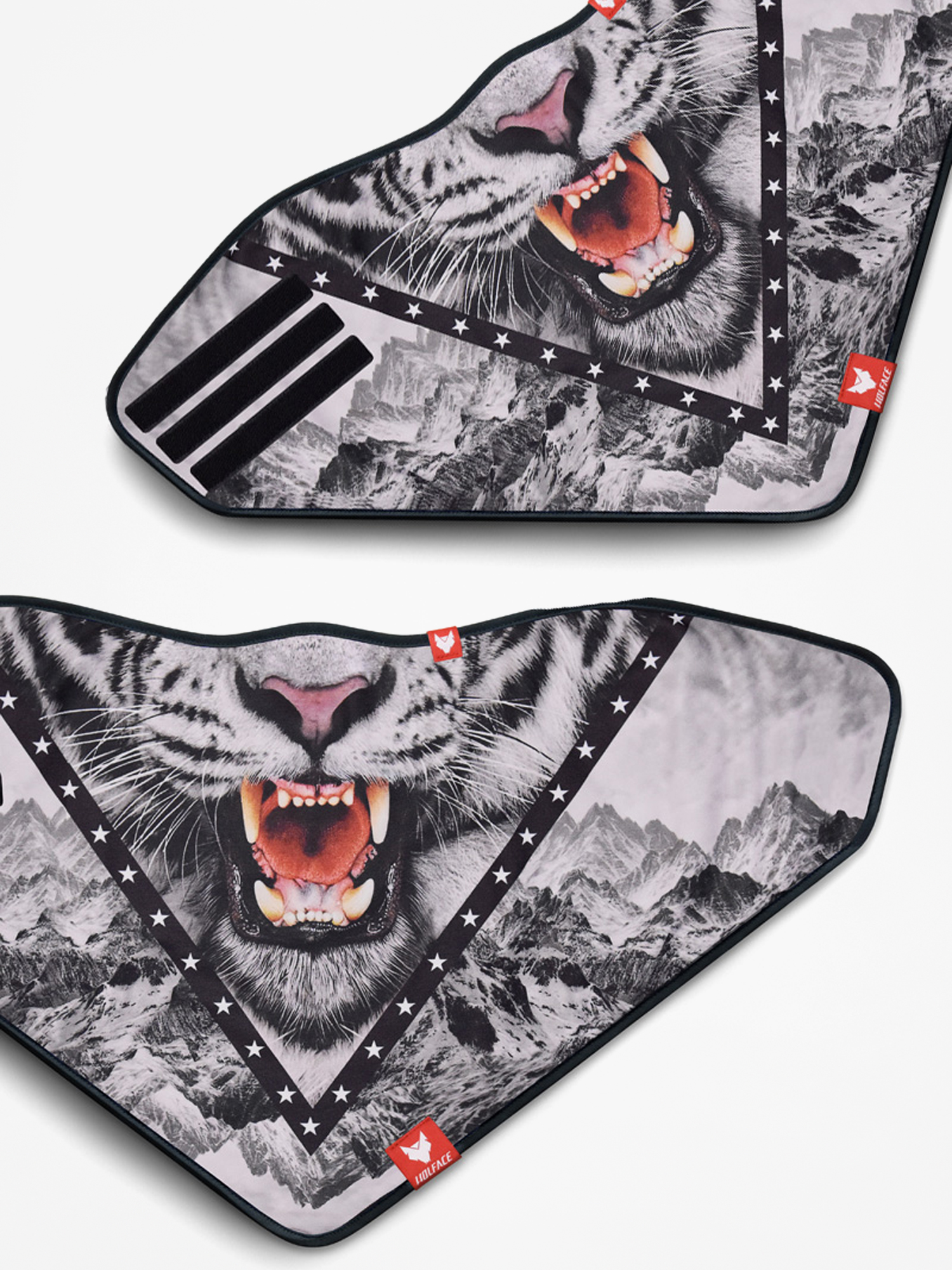 Bandana Wolface Snow Tiger