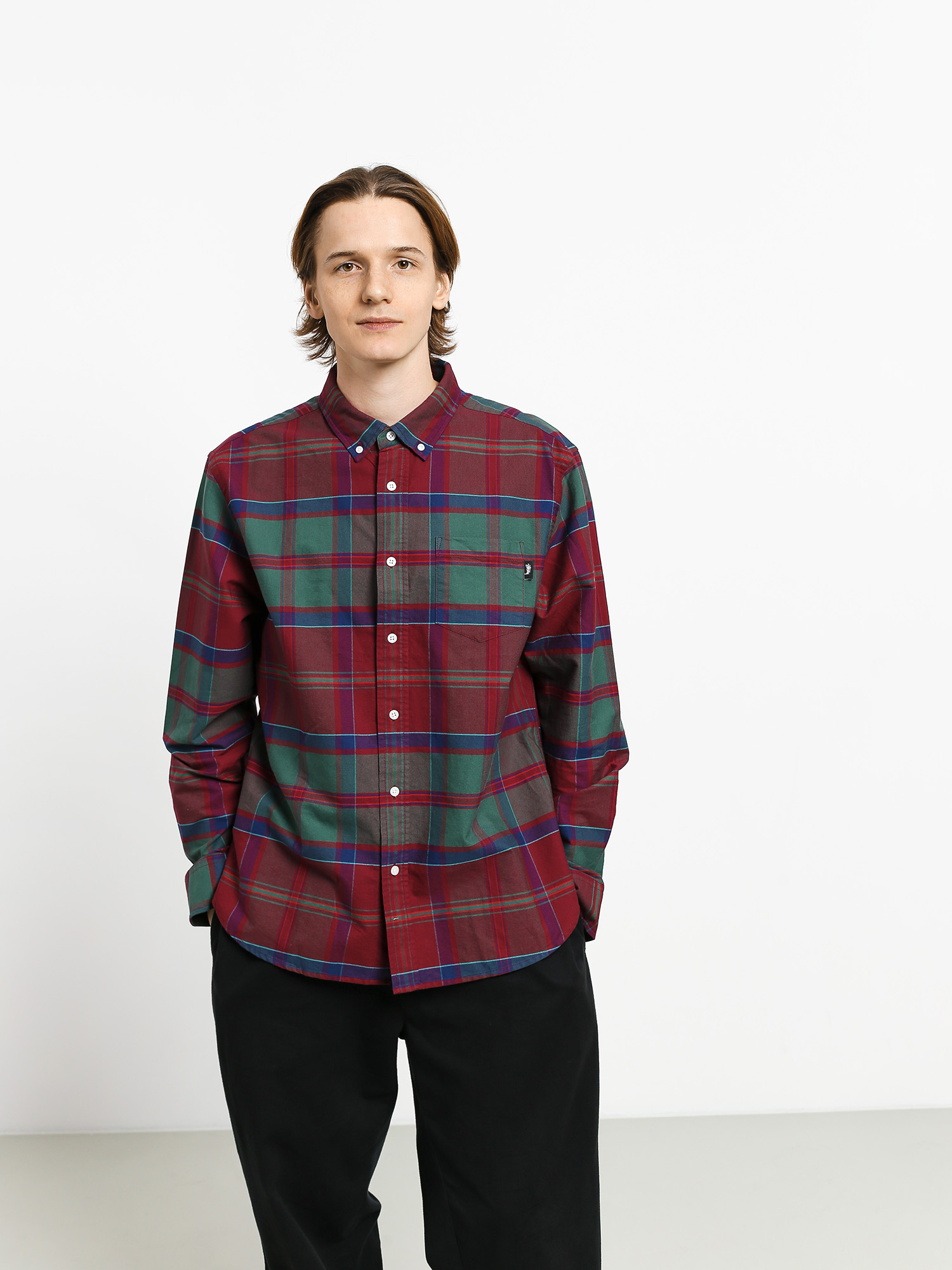 Koszula Stussy Classic Oxford (red plaid)