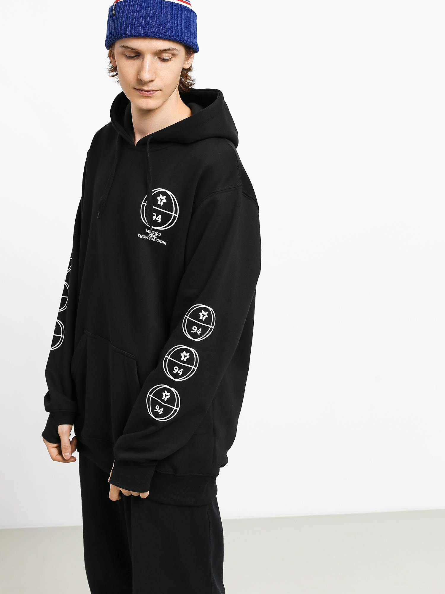 Bluza z kapturem Method 94 HD (black)