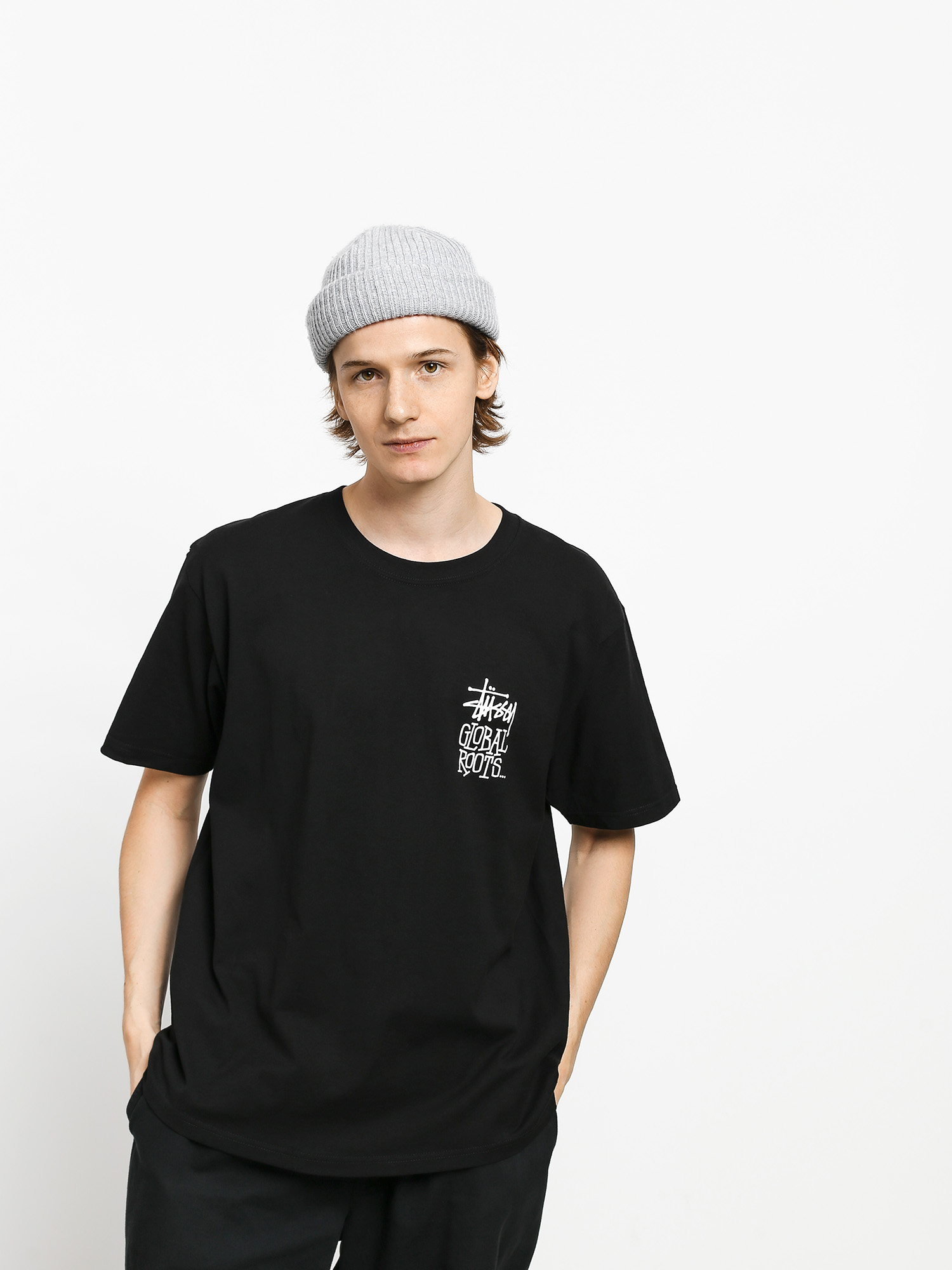 T-shirt Stussy Global Roots (black)