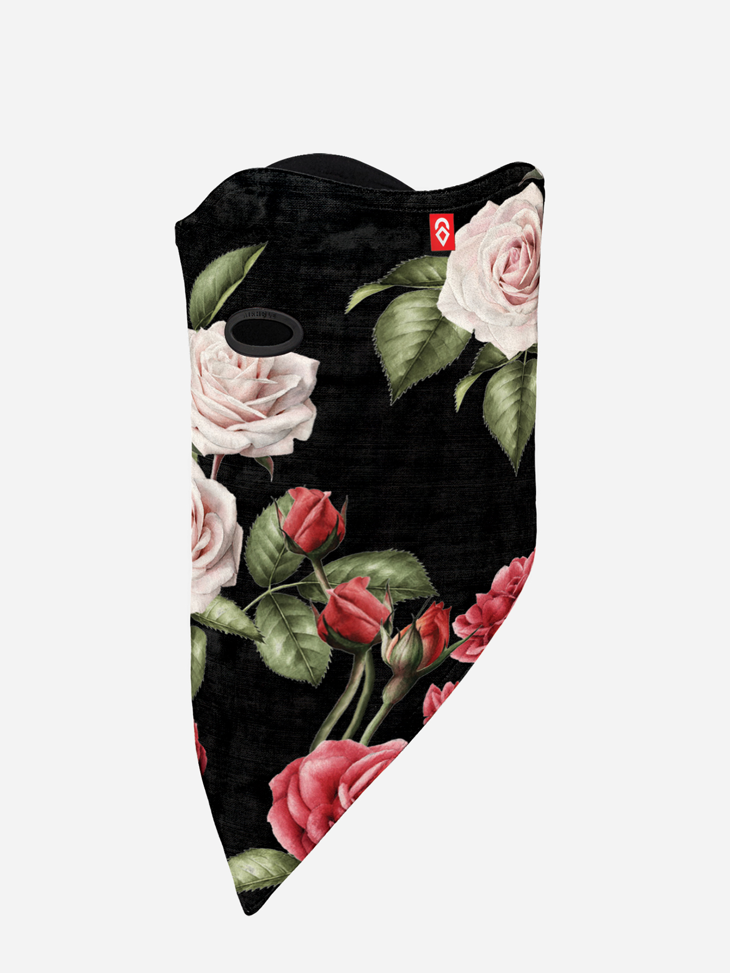 Bandana Airhole Facemask Standard (night rose)