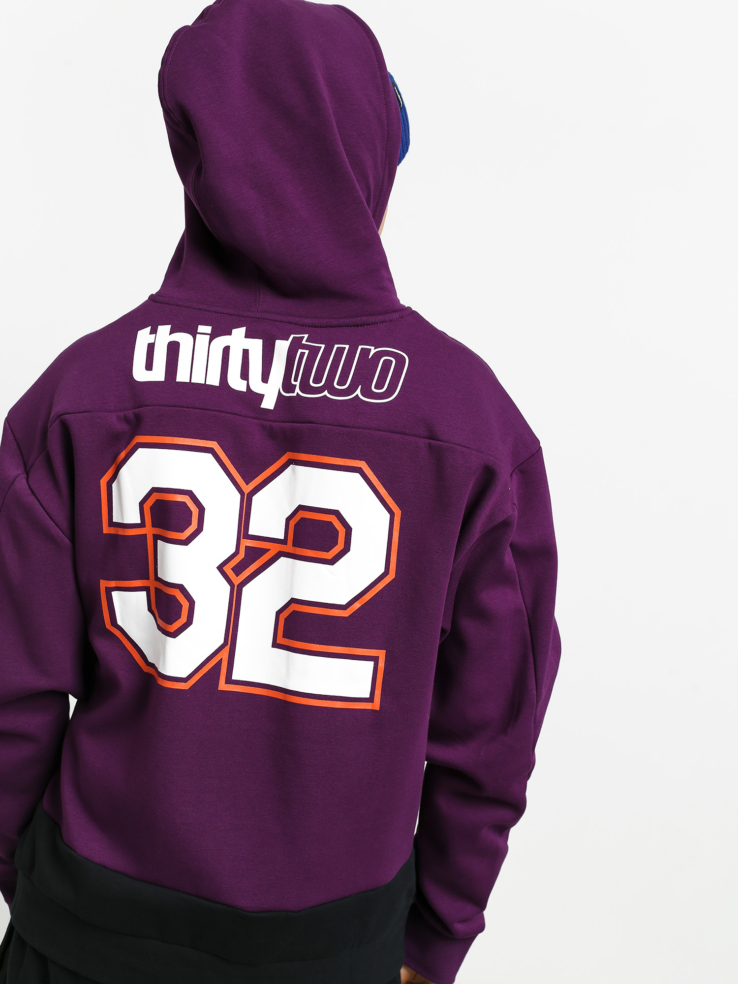 Męska Bluza z kapturem ThirtyTwo Tm HD (deep purple)