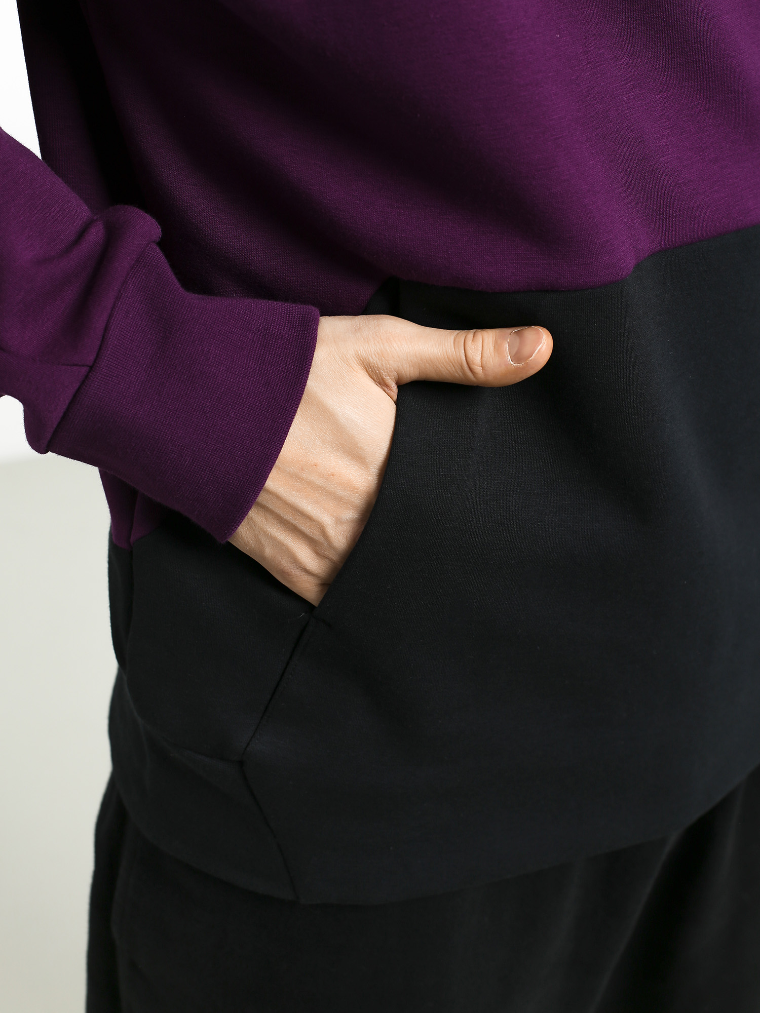 Męska Bluza z kapturem ThirtyTwo Tm HD (deep purple)