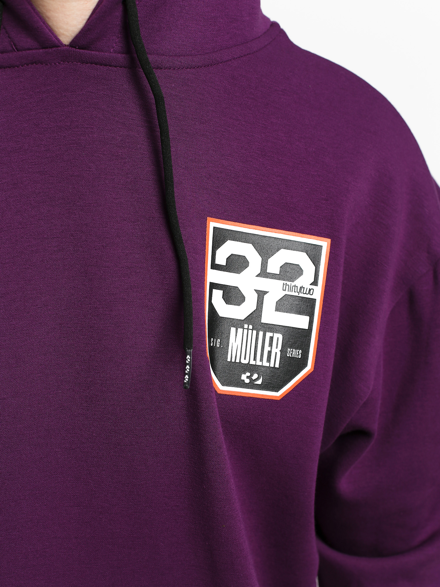 Męska Bluza z kapturem ThirtyTwo Tm HD (deep purple)