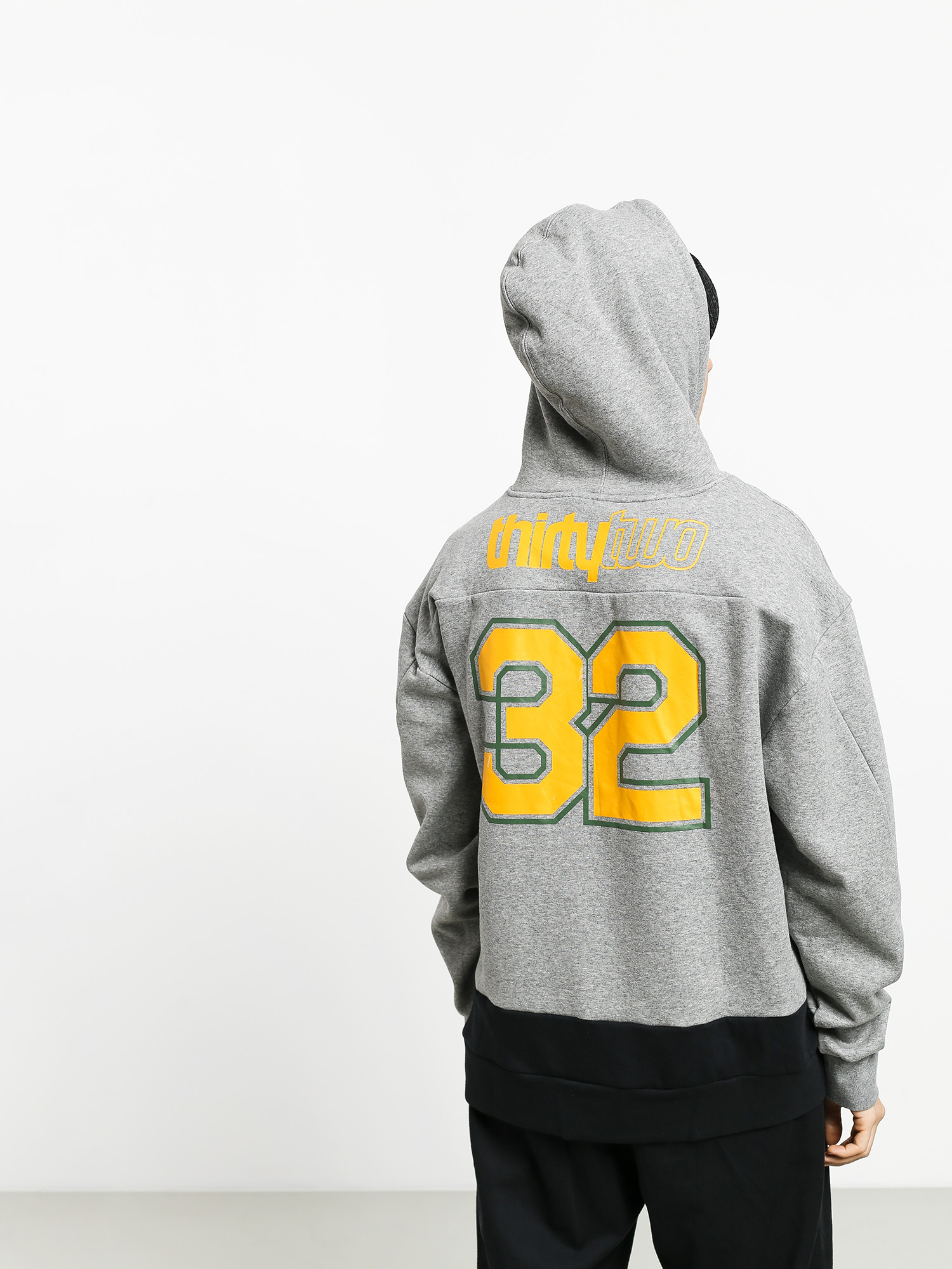 Męska Bluza z kapturem ThirtyTwo Tm HD (black/heather)