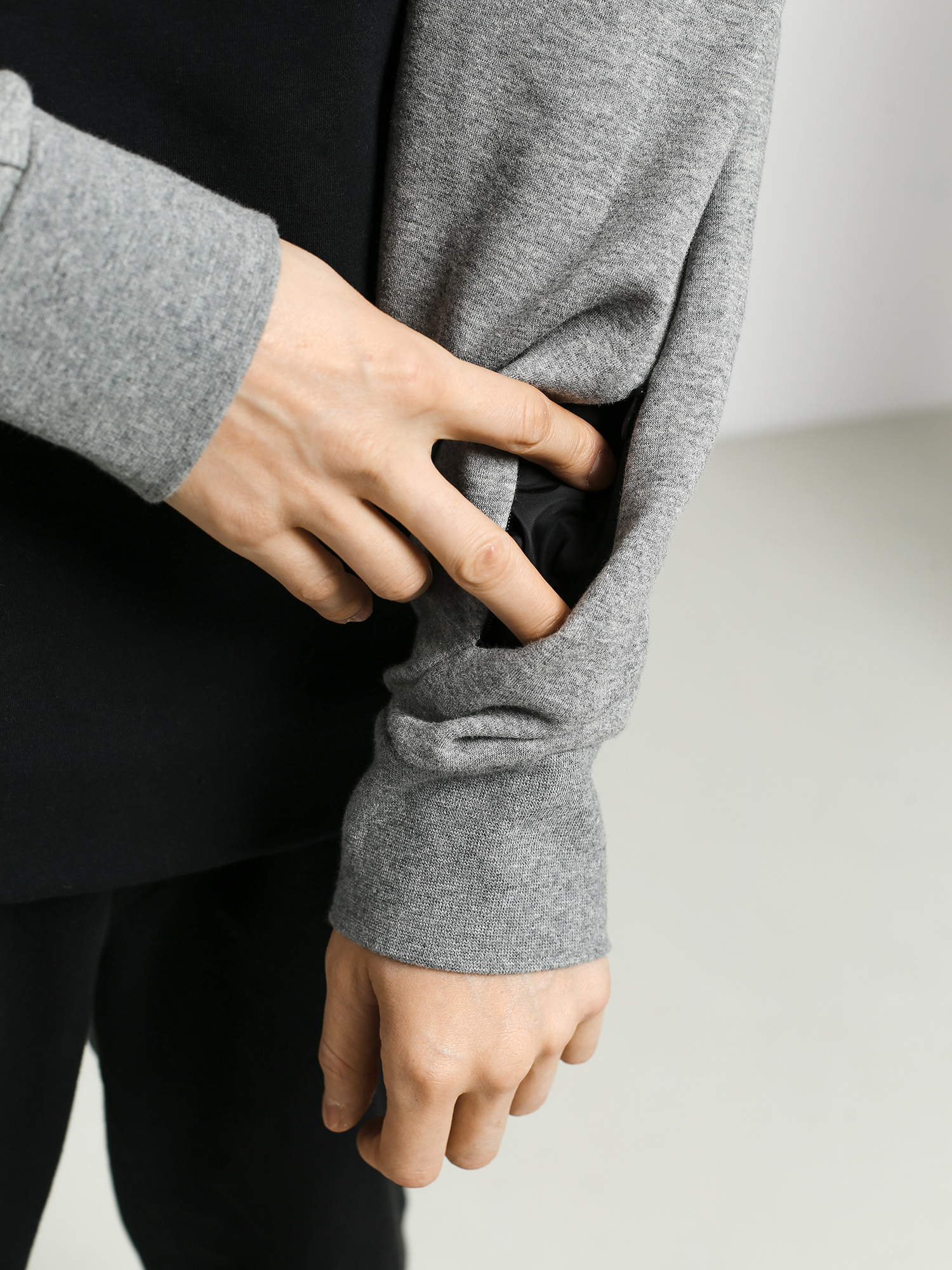 Męska Bluza z kapturem ThirtyTwo Tm HD (black/heather)