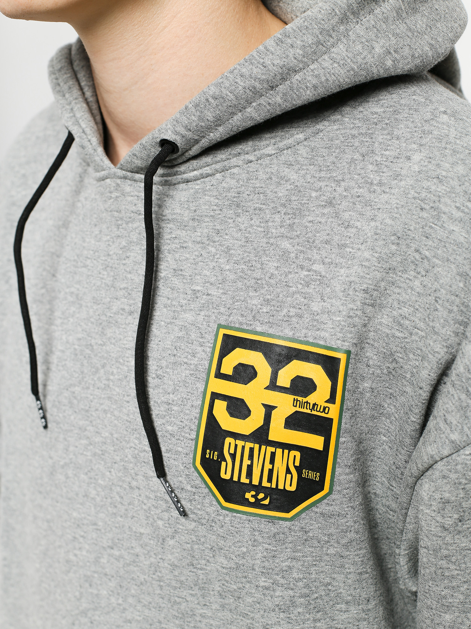 Męska Bluza z kapturem ThirtyTwo Tm HD (black/heather)