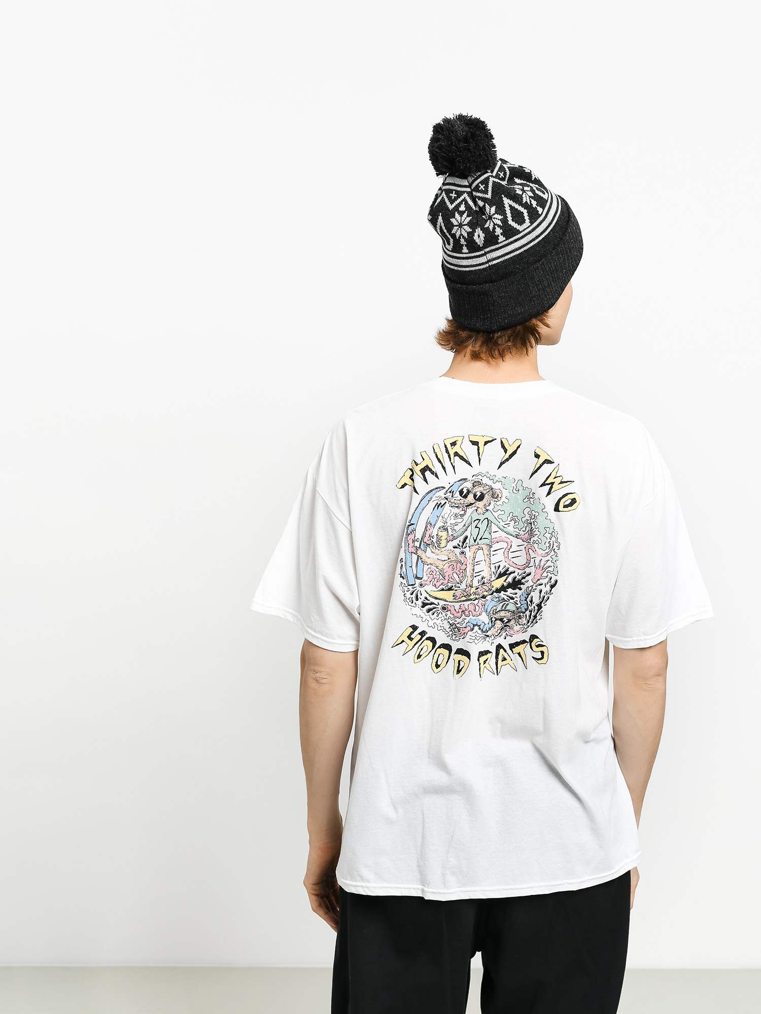 T-shirt ThirtyTwo Hoodrats Ski (white)