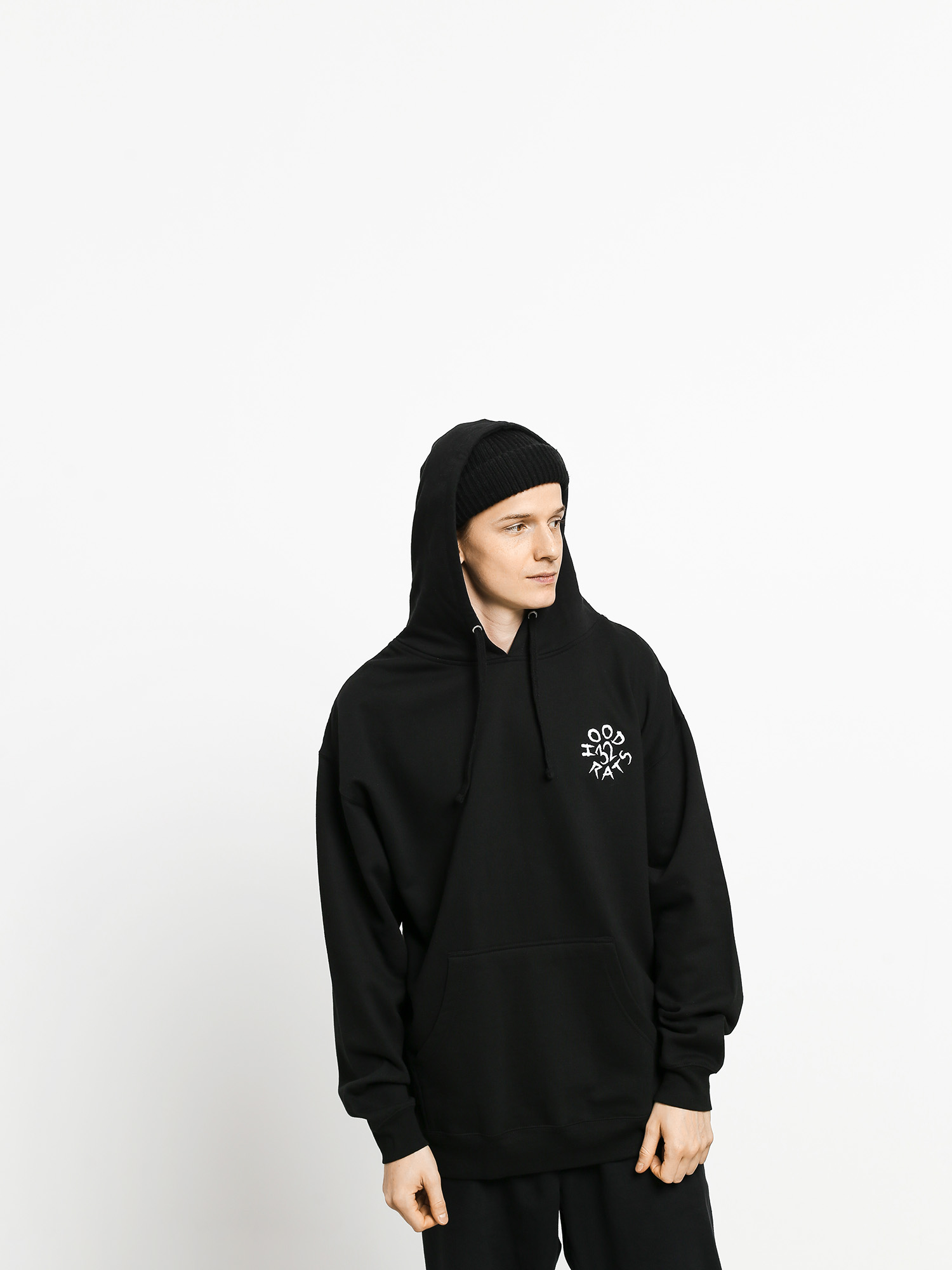 Męska Bluza z kapturem ThirtyTwo Hoodrats Method HD (black)