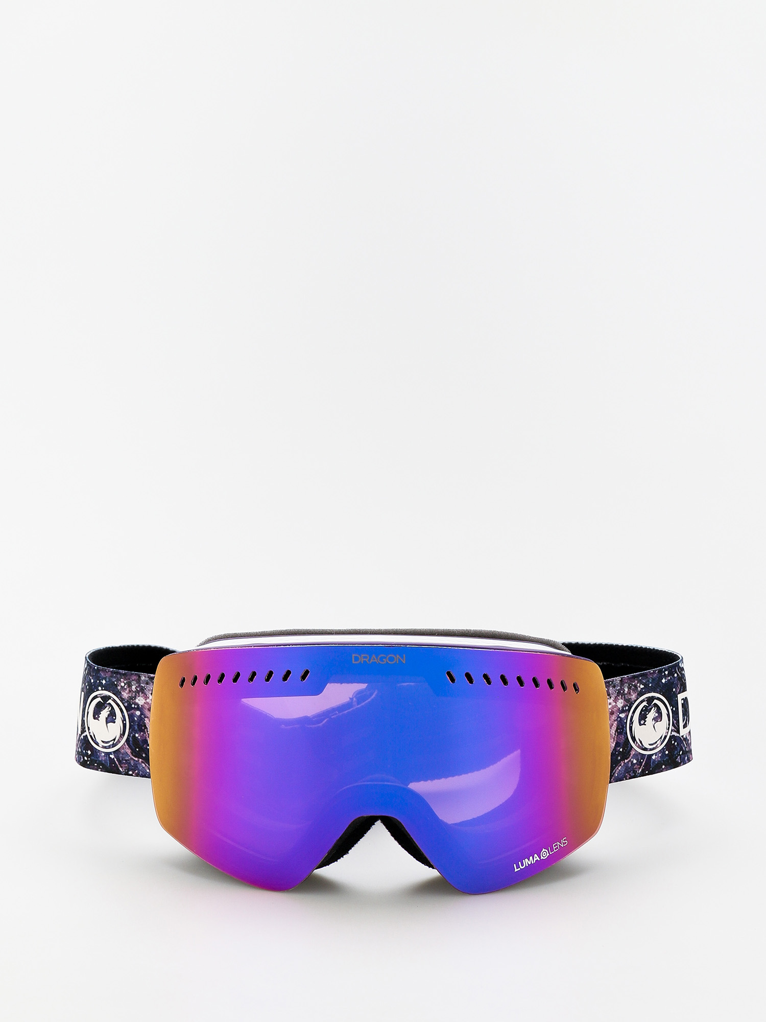 Dragon R1 Otg Bonus Ski Goggles  DRG110/6331446  Schwarz Lumalens Purple Ion Cat3 Amber Cat2 Dragon Optical