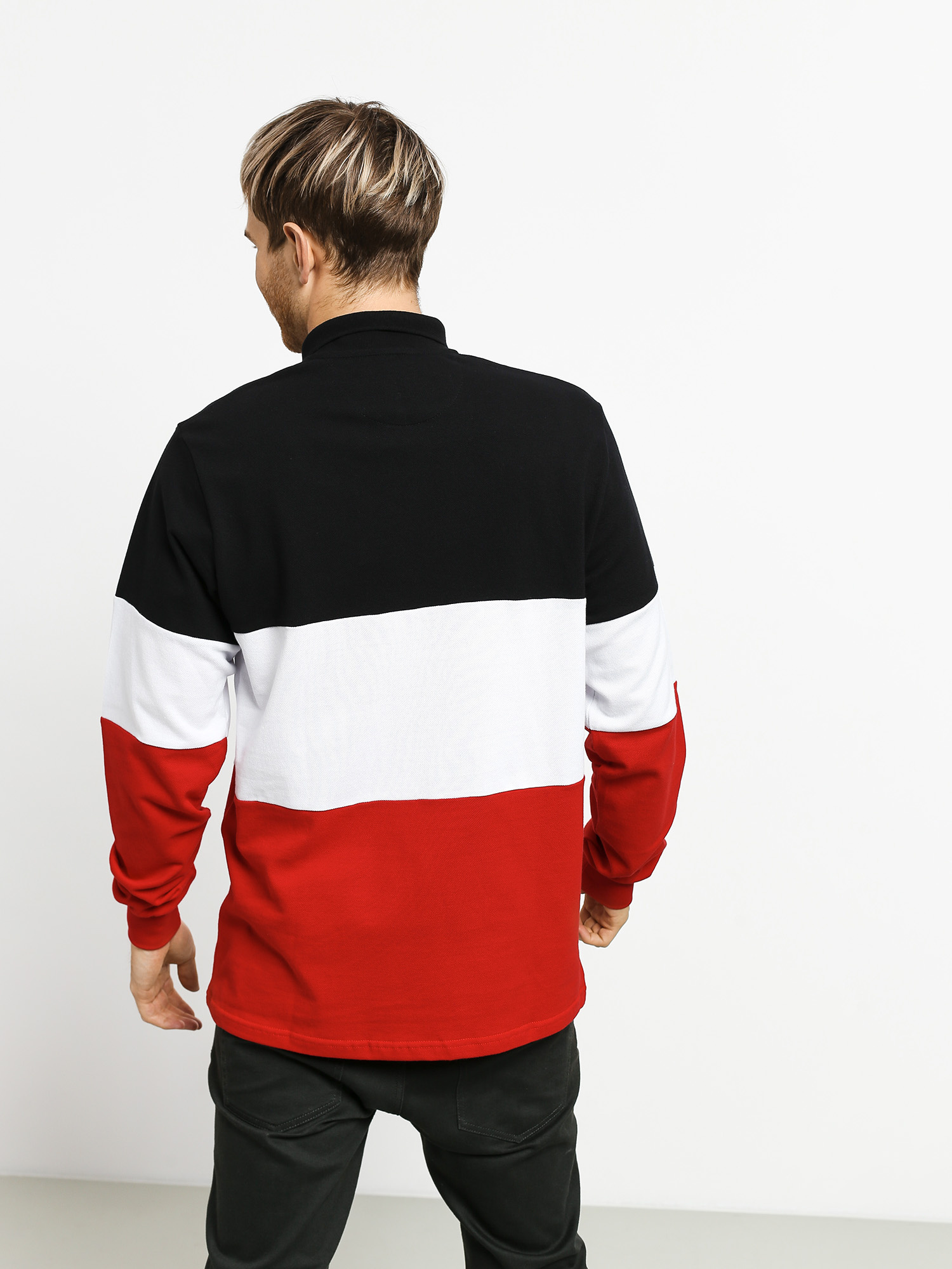 Longsleeve Prosto Polo Malle (black/red)