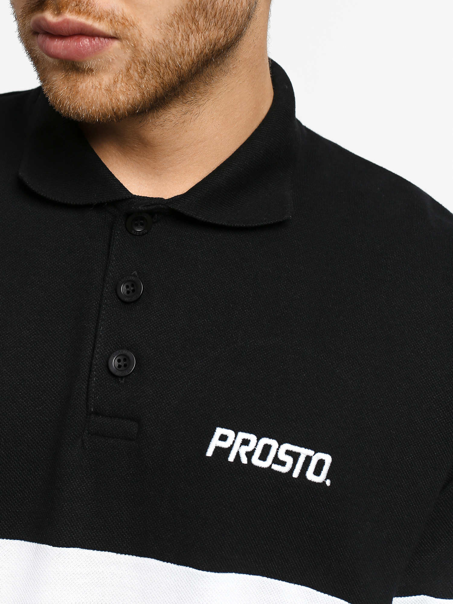 Longsleeve Prosto Polo Malle (black/red)