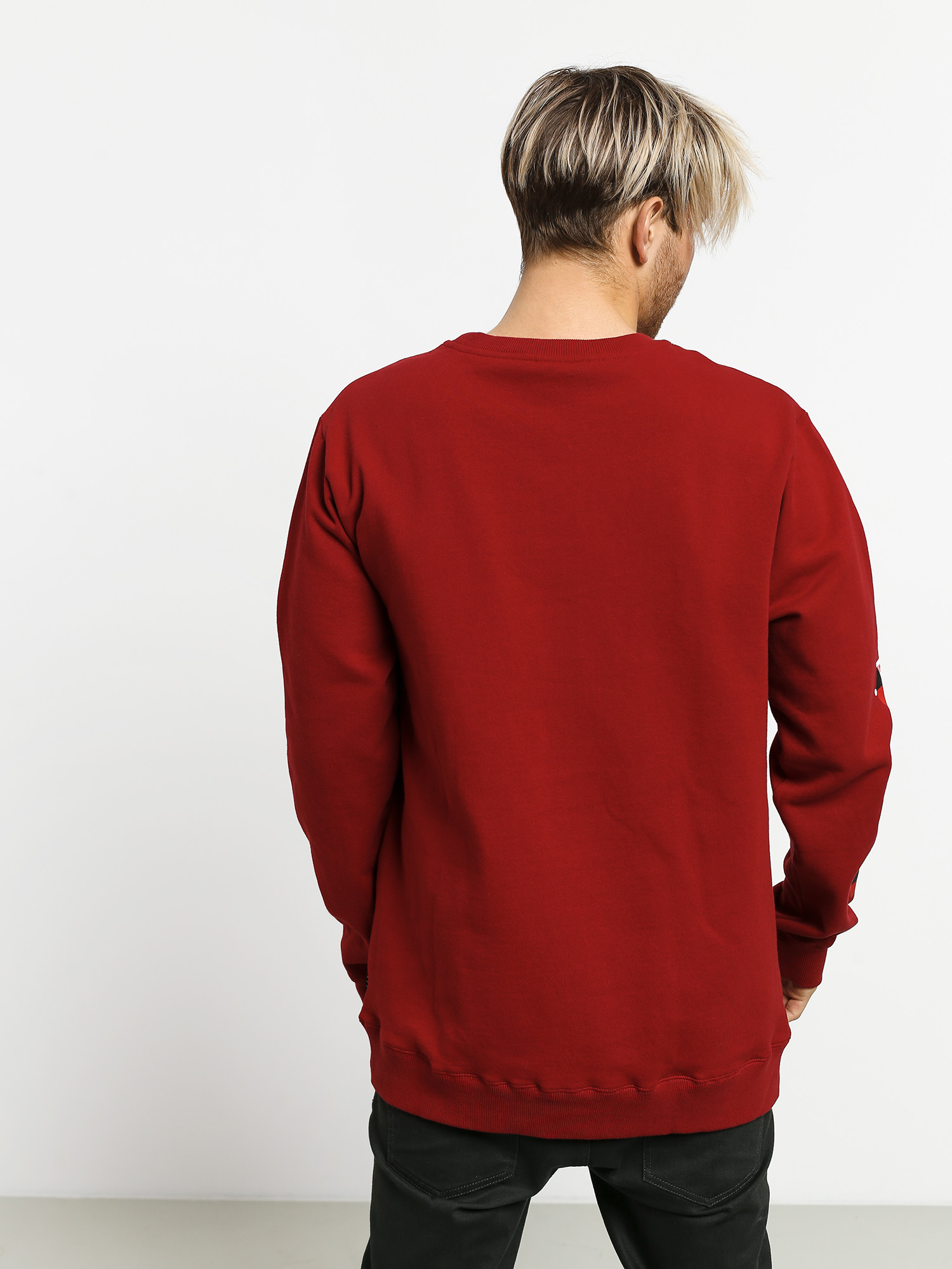 Bluza Volcom Santastone Crew Flc (deep red)