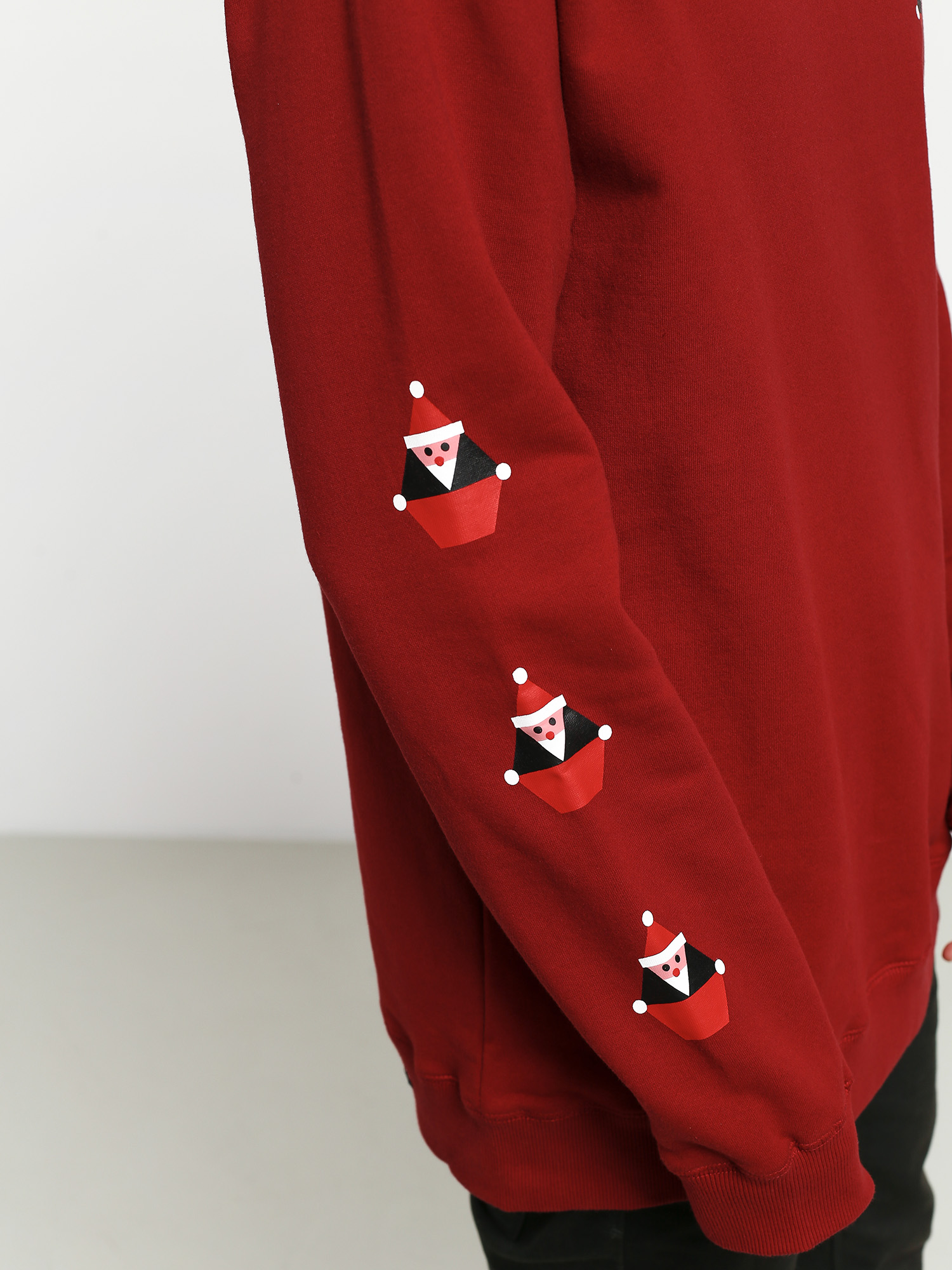 Bluza Volcom Santastone Crew Flc (deep red)