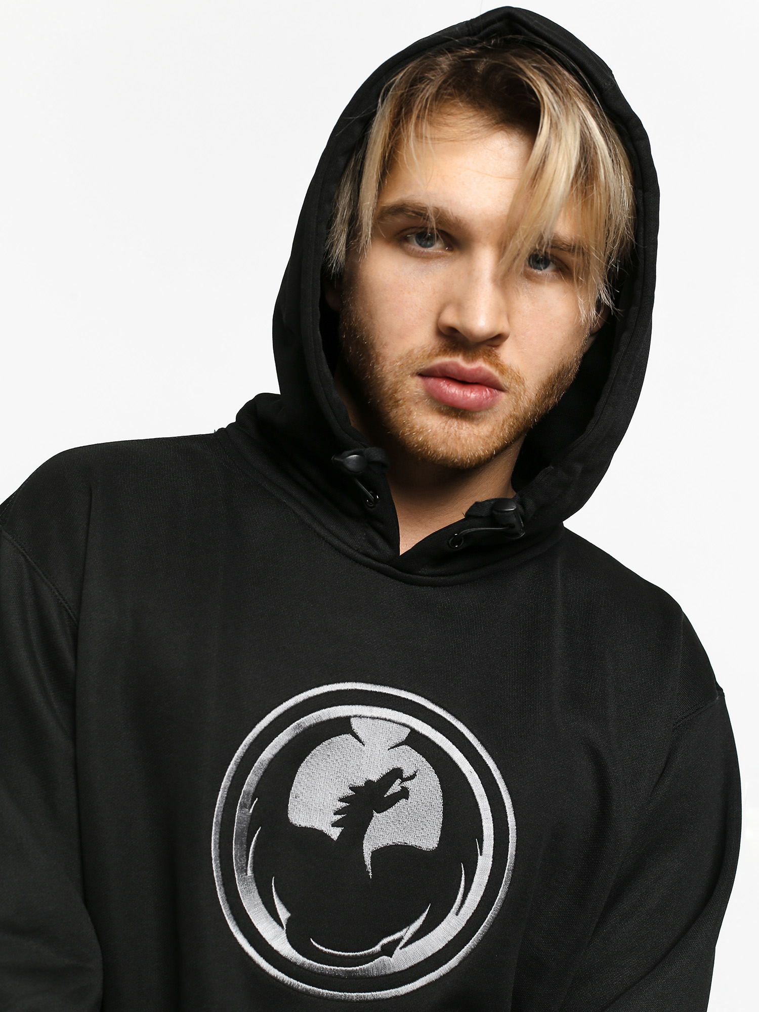 Bluza z kapturem Dragon Icon Hydro HD (black)