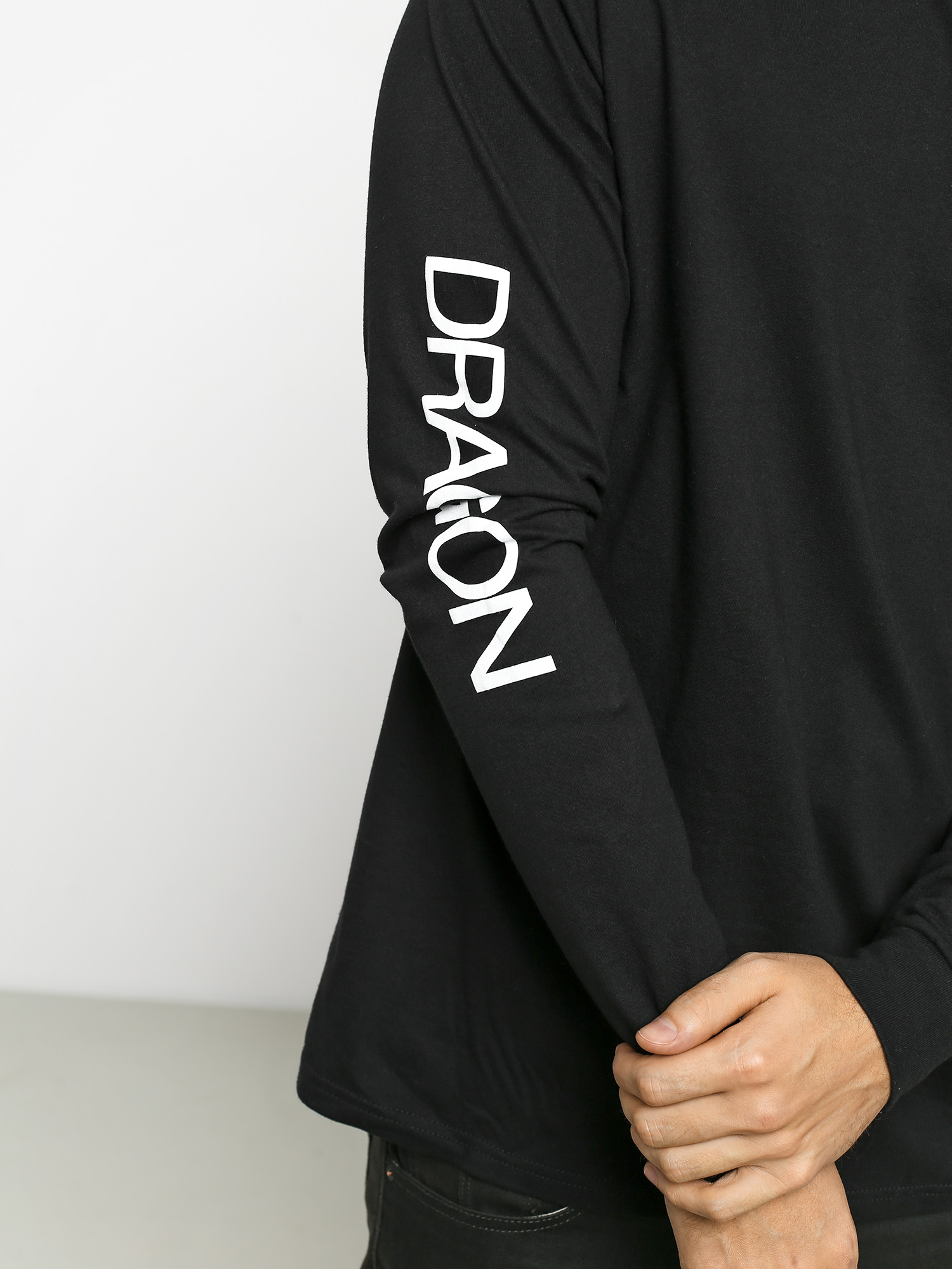 Longsleeve Dragon Trademark Coin (black)