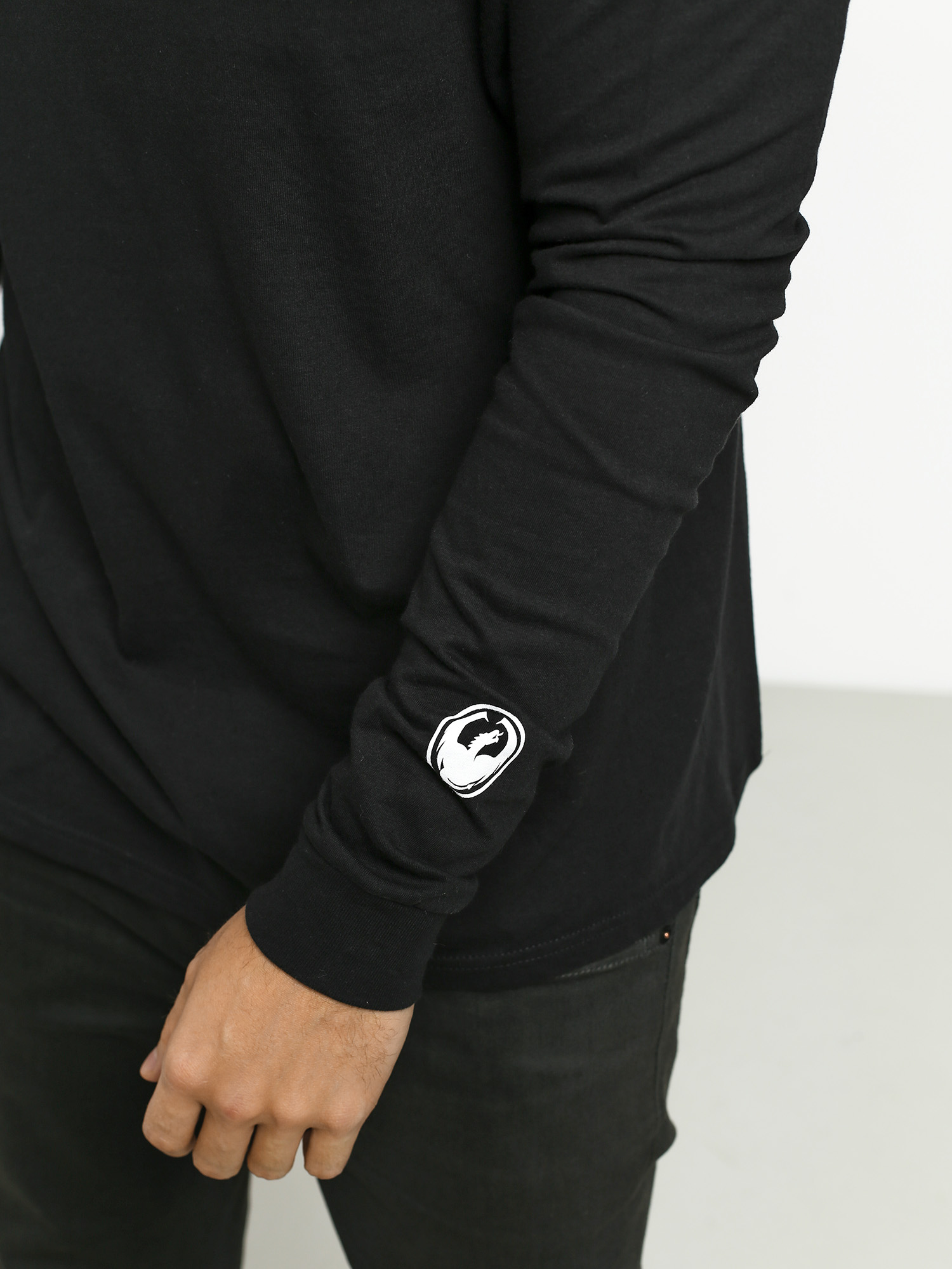 Longsleeve Dragon Trademark Coin (black)