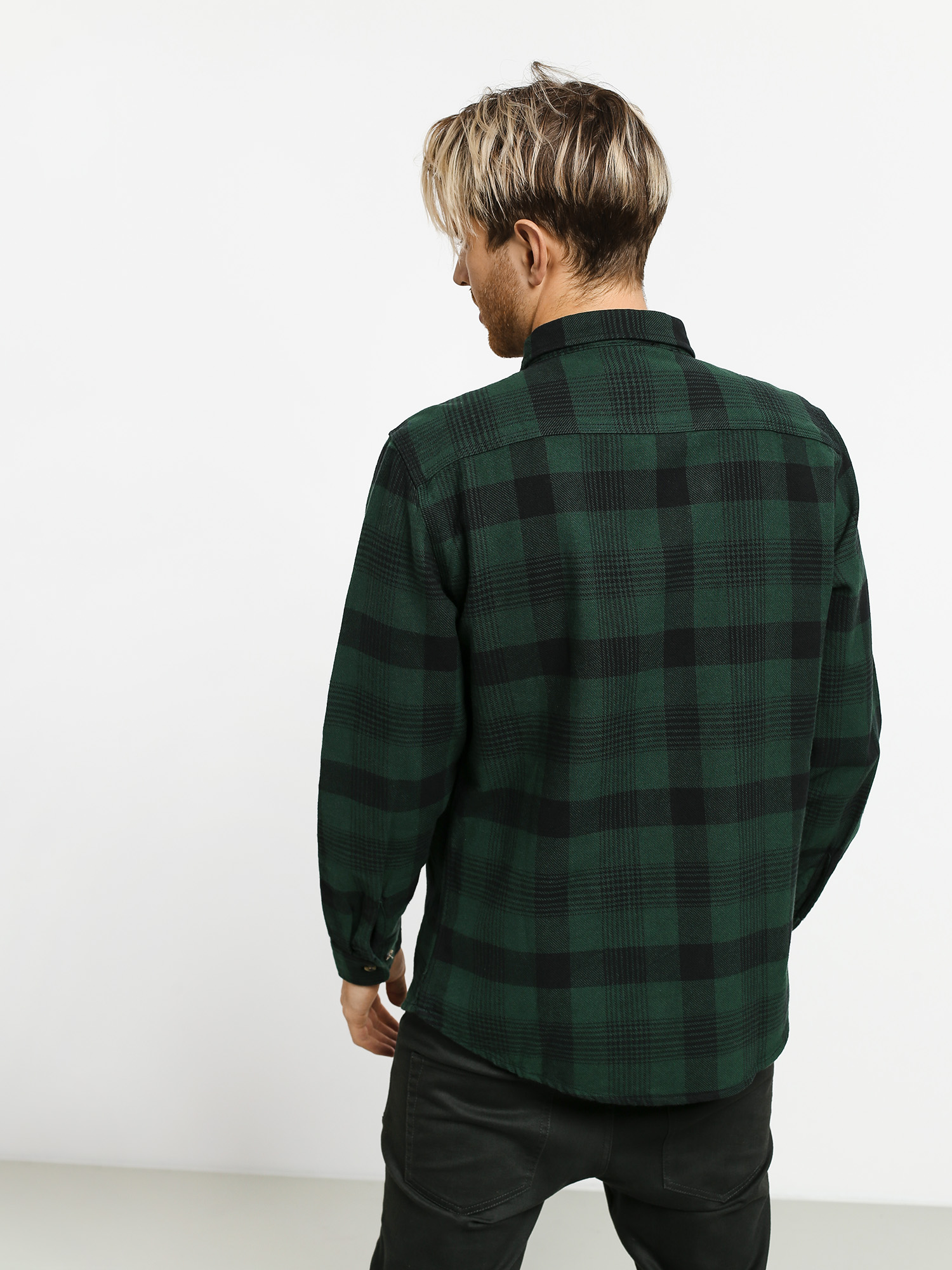 Koszula Brixton Bowery Flannel Ls (black/green)
