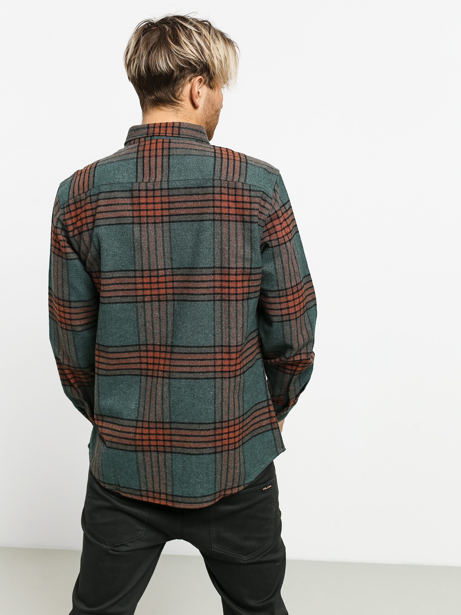 Koszula Brixton Bowery Flannel Ls (blue haze)