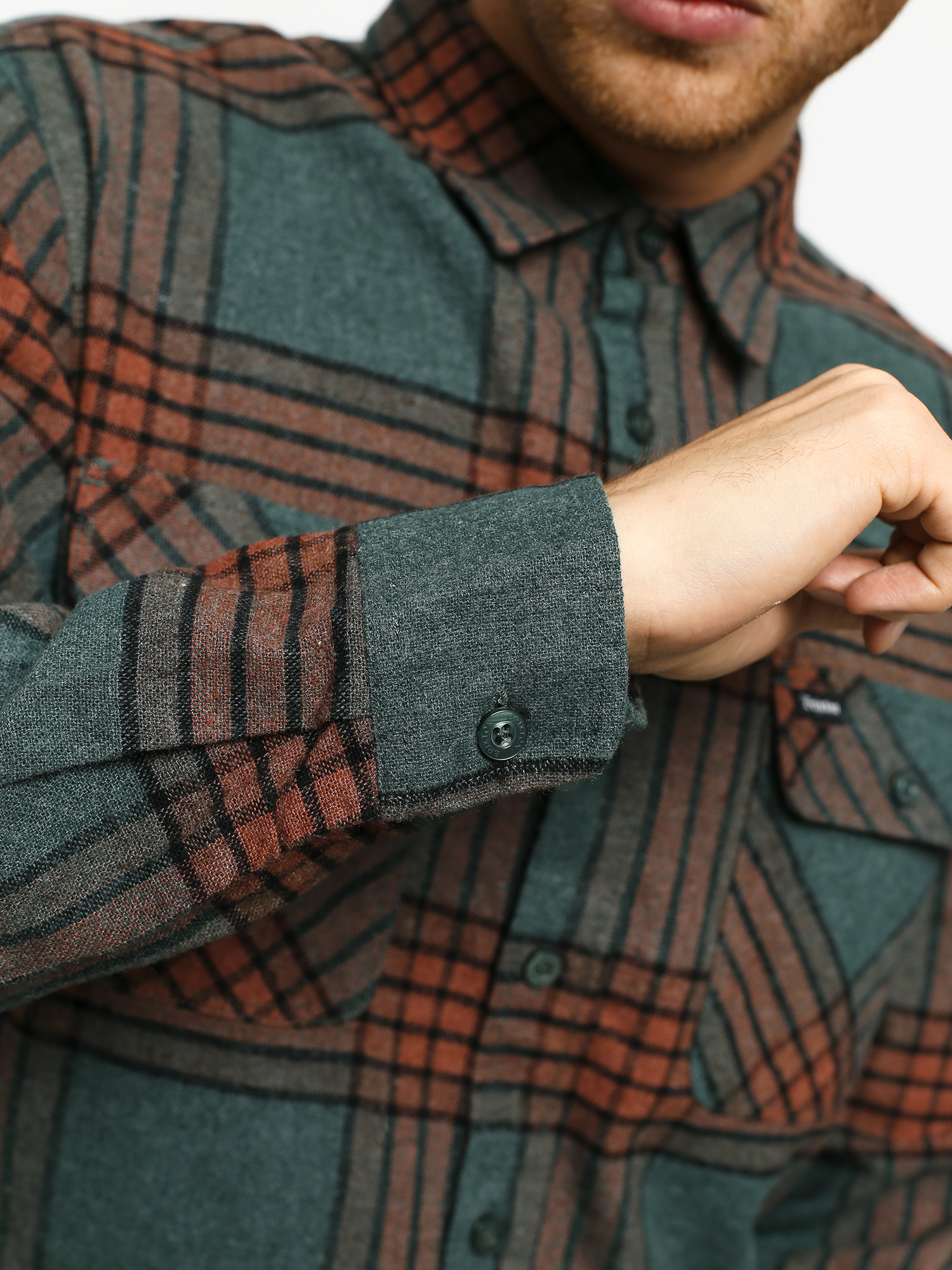 Koszula Brixton Bowery Flannel Ls (blue haze)