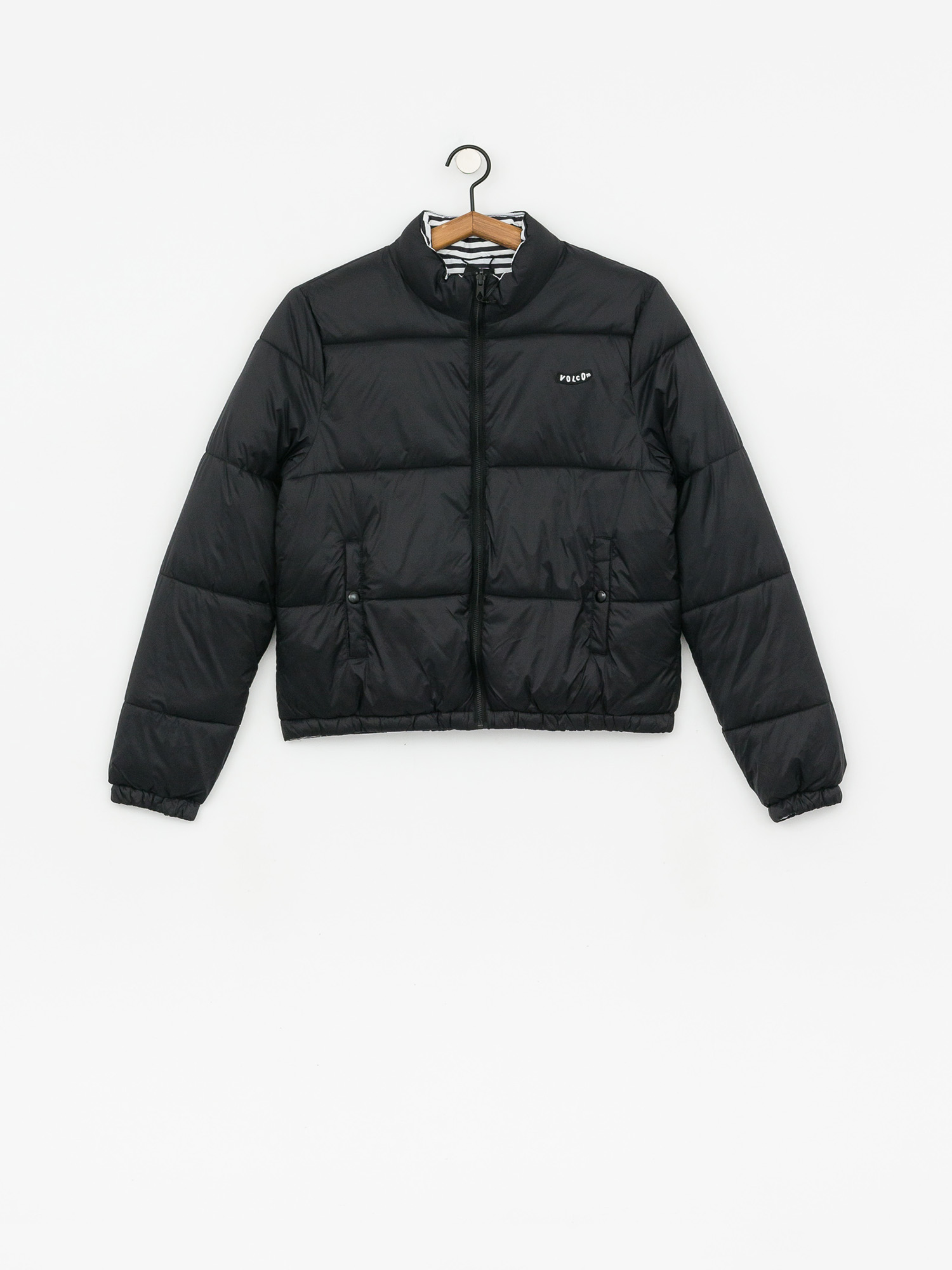 Kurtka Volcom Puffs N Stuf Rev Wmn (black)