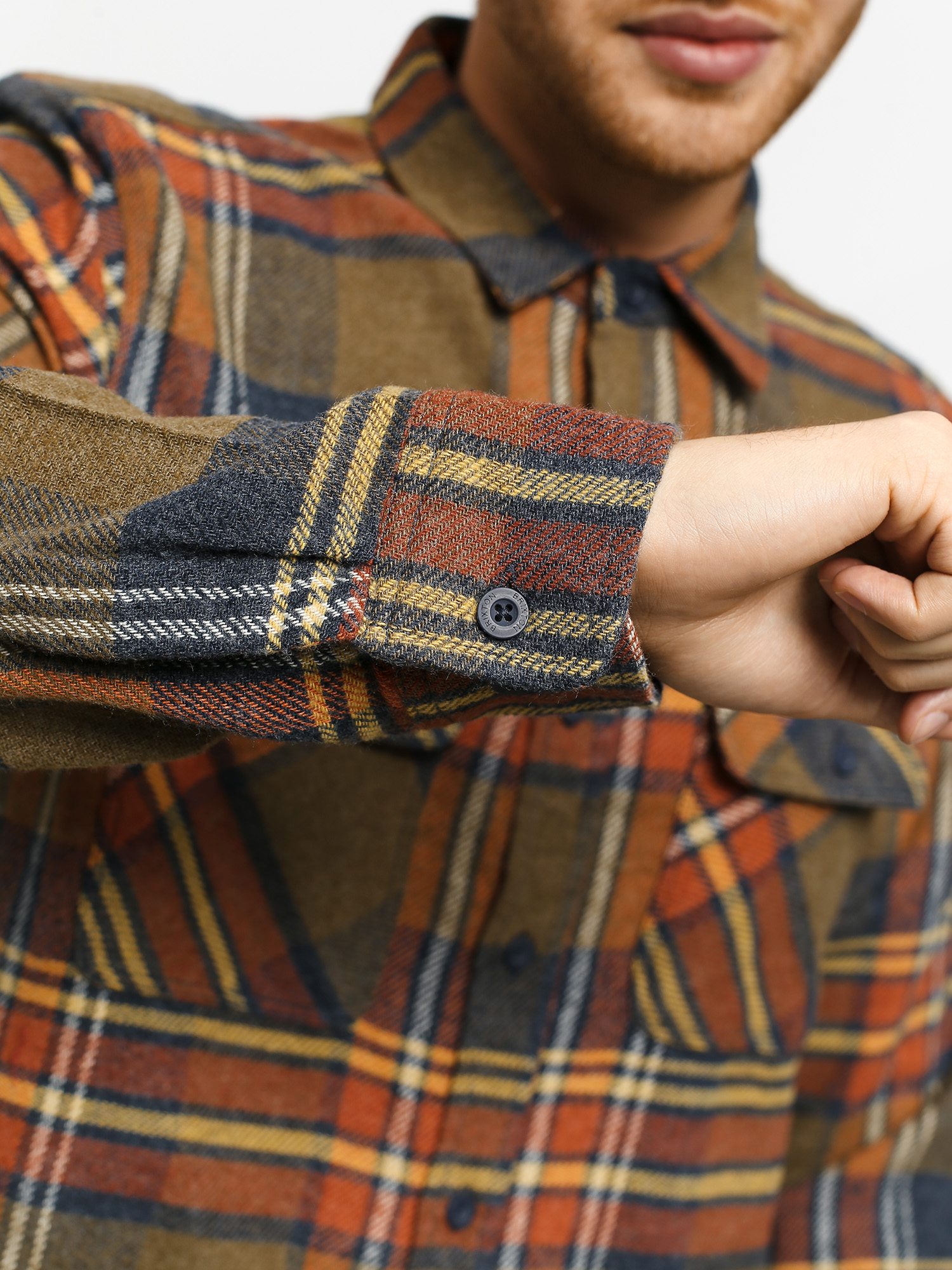 Koszula Brixton Bowery Flannel Ls (sage)