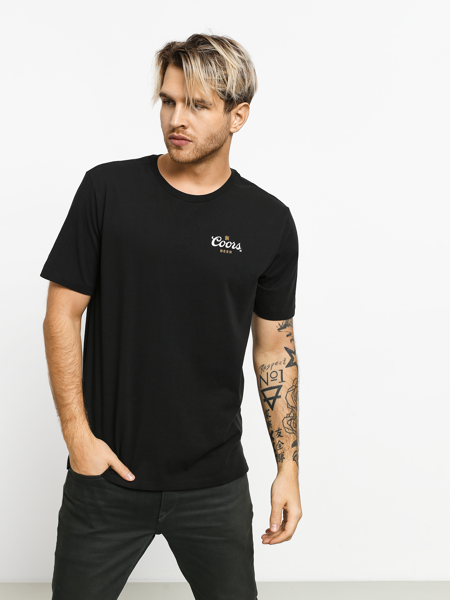 T-shirt Brixton Cask III Prt (black)