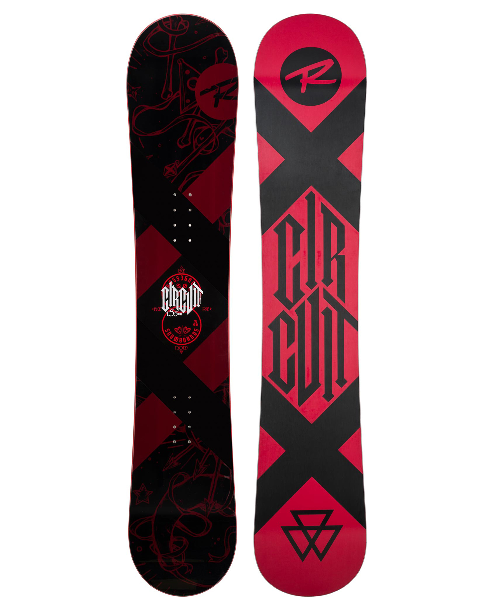 Męska Deska snowboardowa Rossignol Circuit (red/black)