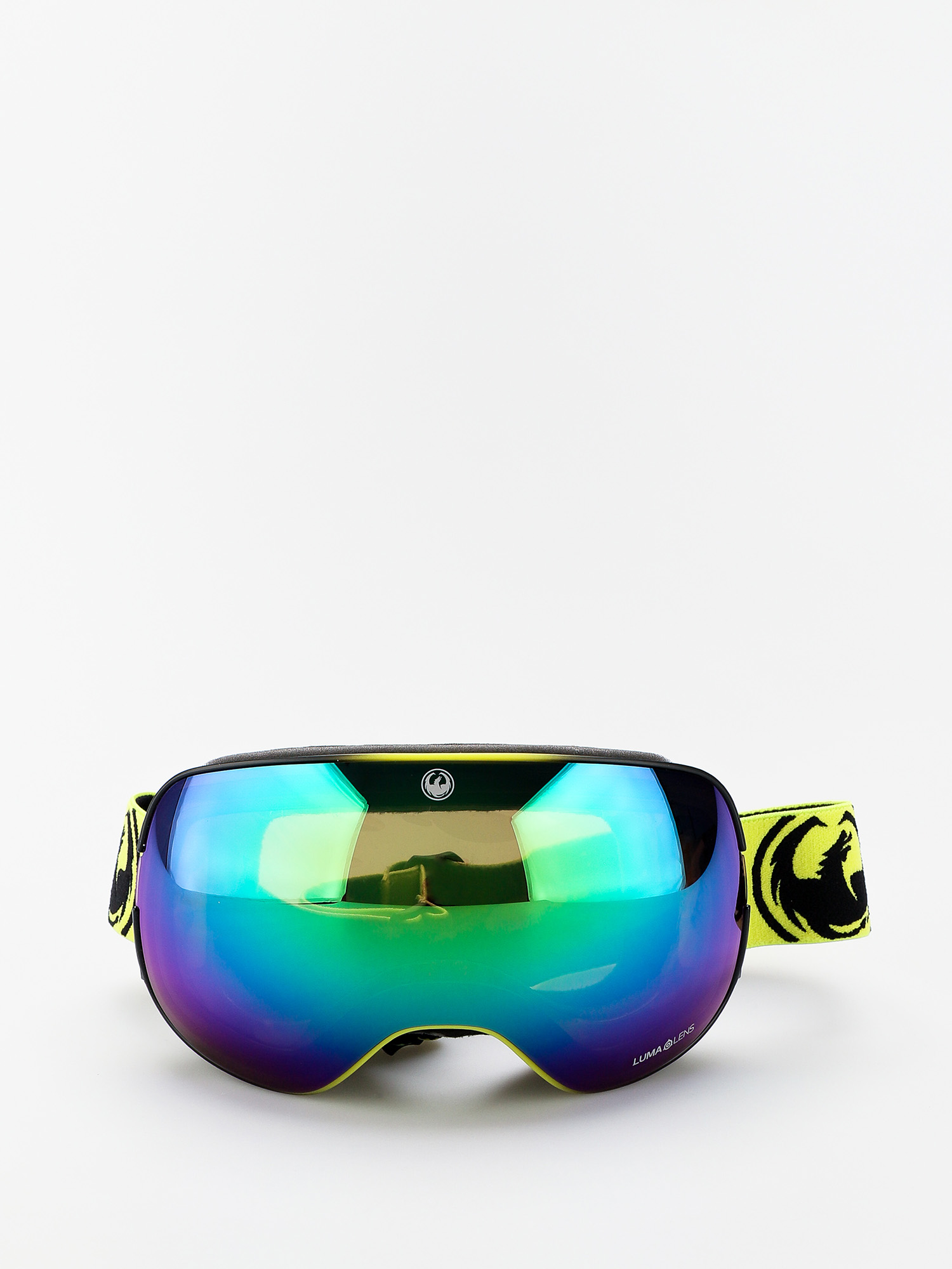 Gogle Dragon X2 (lime/lumalens green ion/lumalens amber)