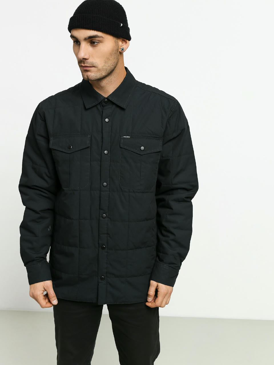 Kurtka Volcom Larkin Quilted (black)