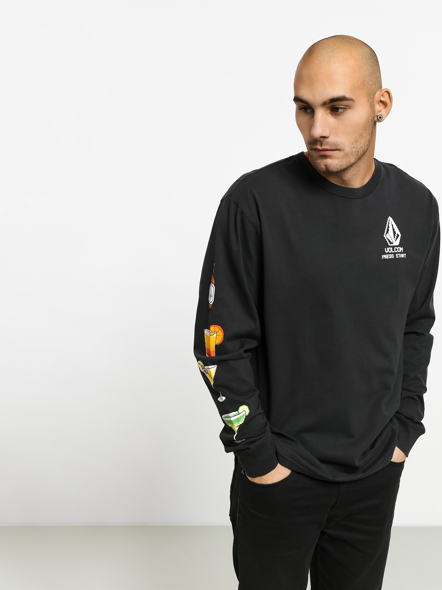 Longsleeve Volcom New High Score (black)