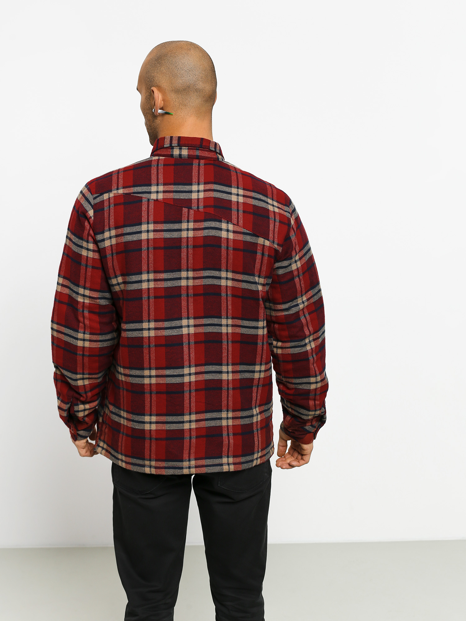 Koszula Volcom Belgrade Ls (deep red)