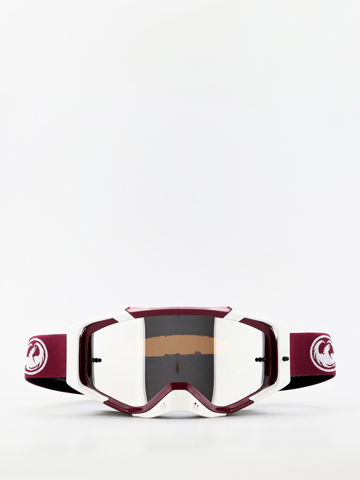 Gogle crossowe Dragon MXV (max mx burgundy/llsil ion clear)