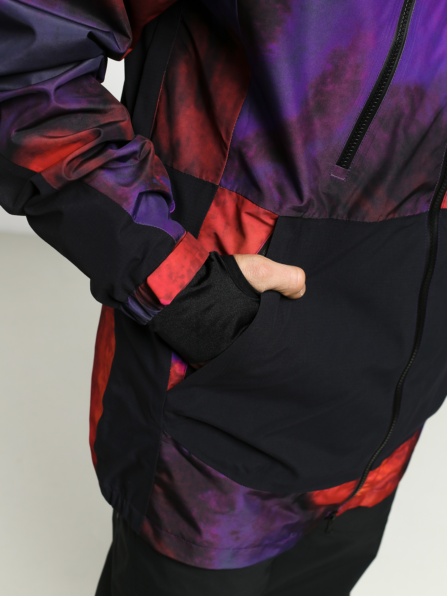 Męska Kurtka snowboardowa ThirtyTwo Mullair (black/purple)