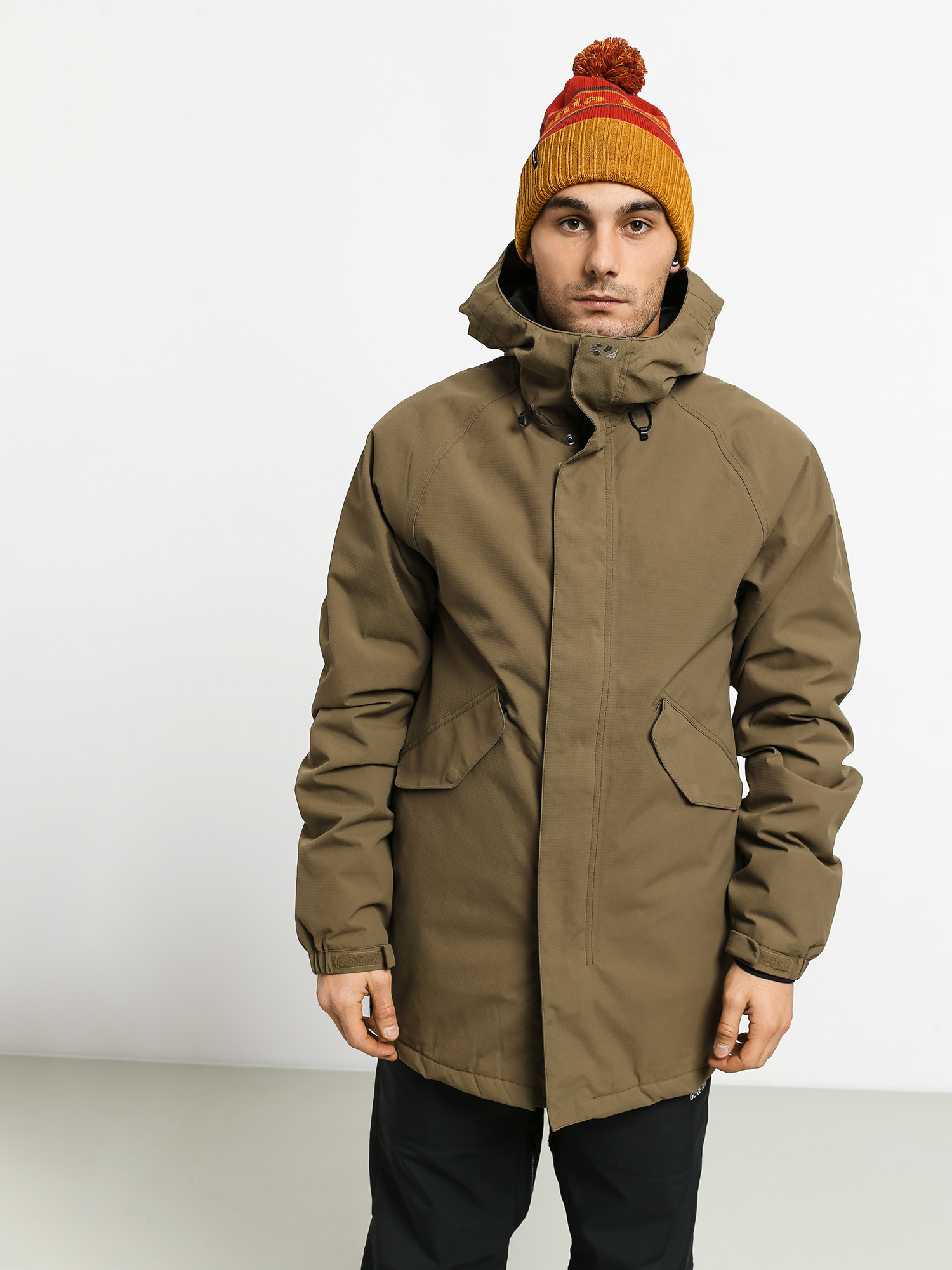 Męska Kurtka snowboardowa ThirtyTwo Lodger Parka (olive)