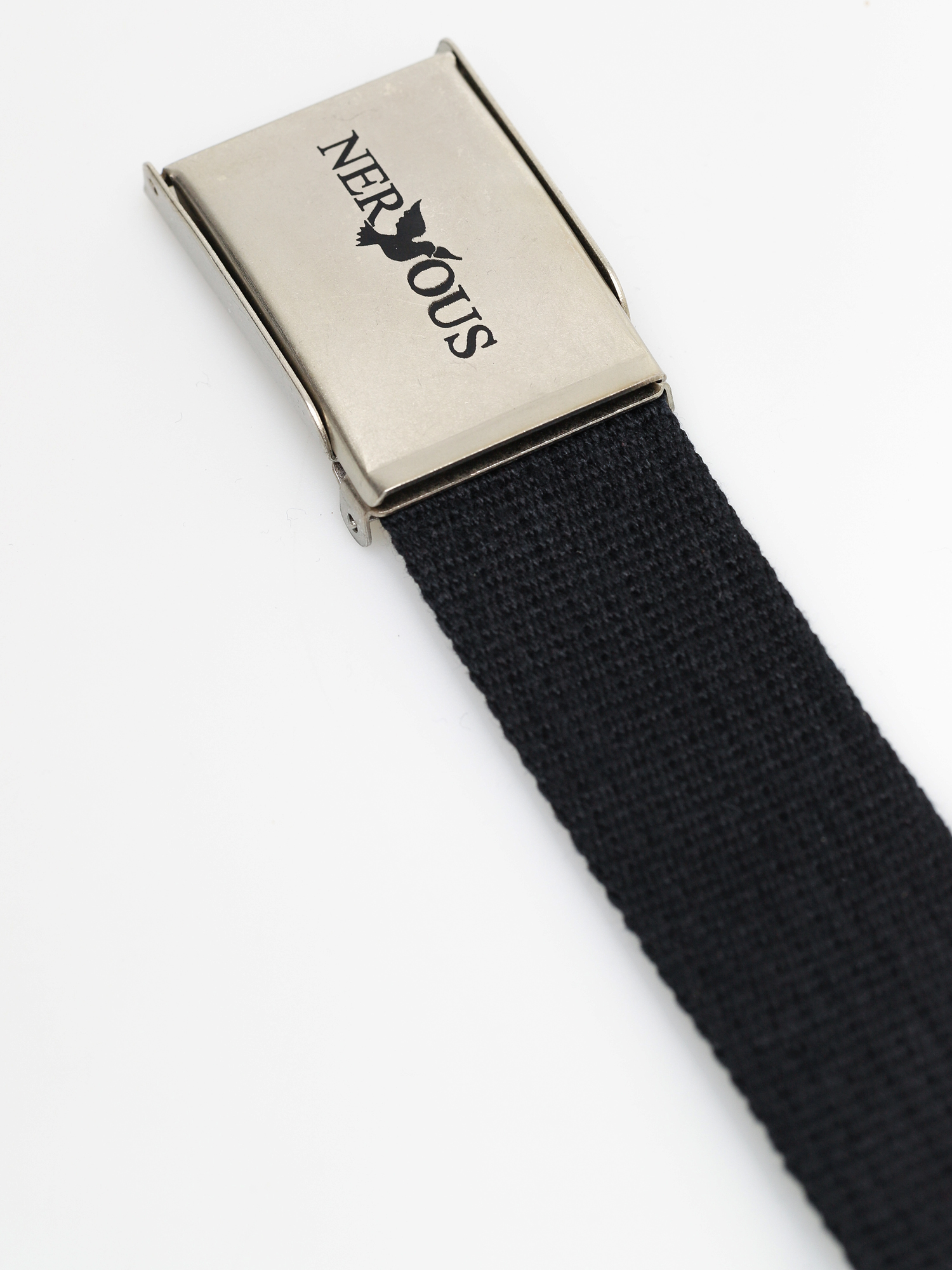 Pasek Nervous Classic (black/silver)